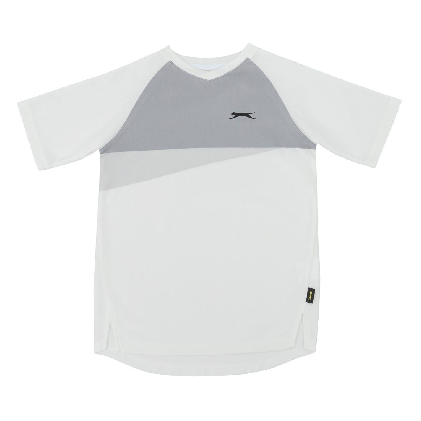 Slazenger Childrens/Kids Court Colour Block Logo T-Shirt