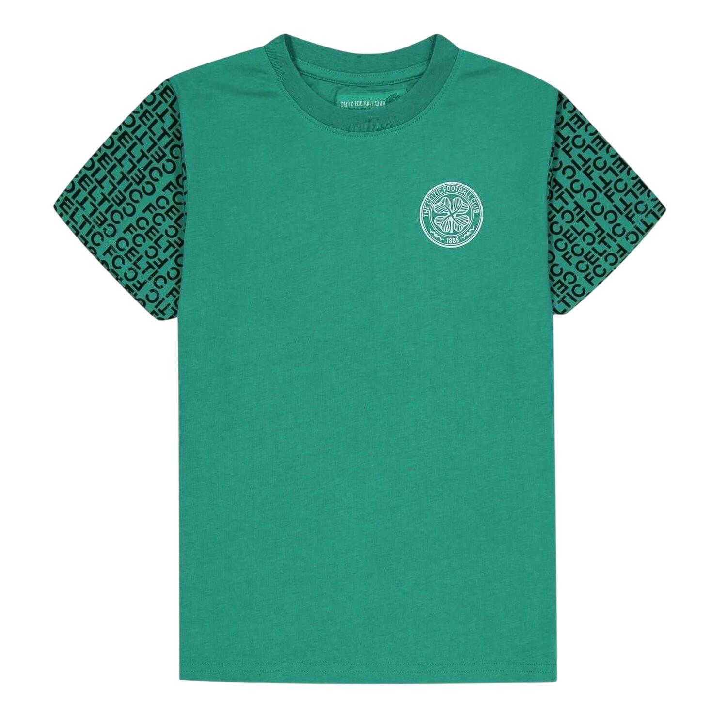 Celtic FC Childrens/Kids Graphic Lightweight T-Shirt