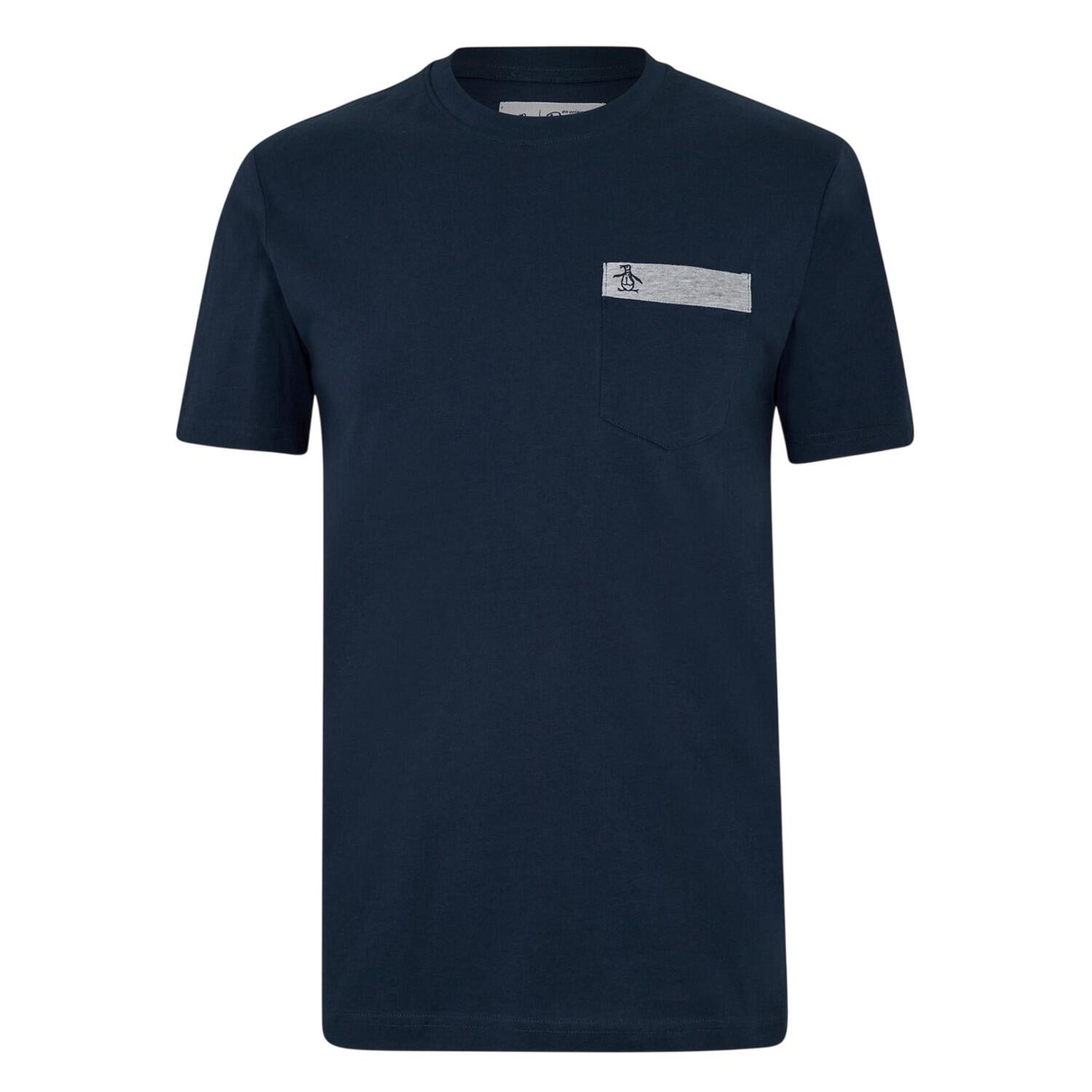 Original Penguin Mens Logo Chest Pocket T-Shirt