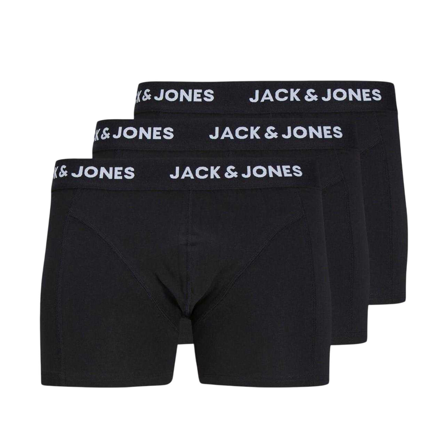 Jack And Jones Mens Anthony Boxer Shorts (Pack of 3)
