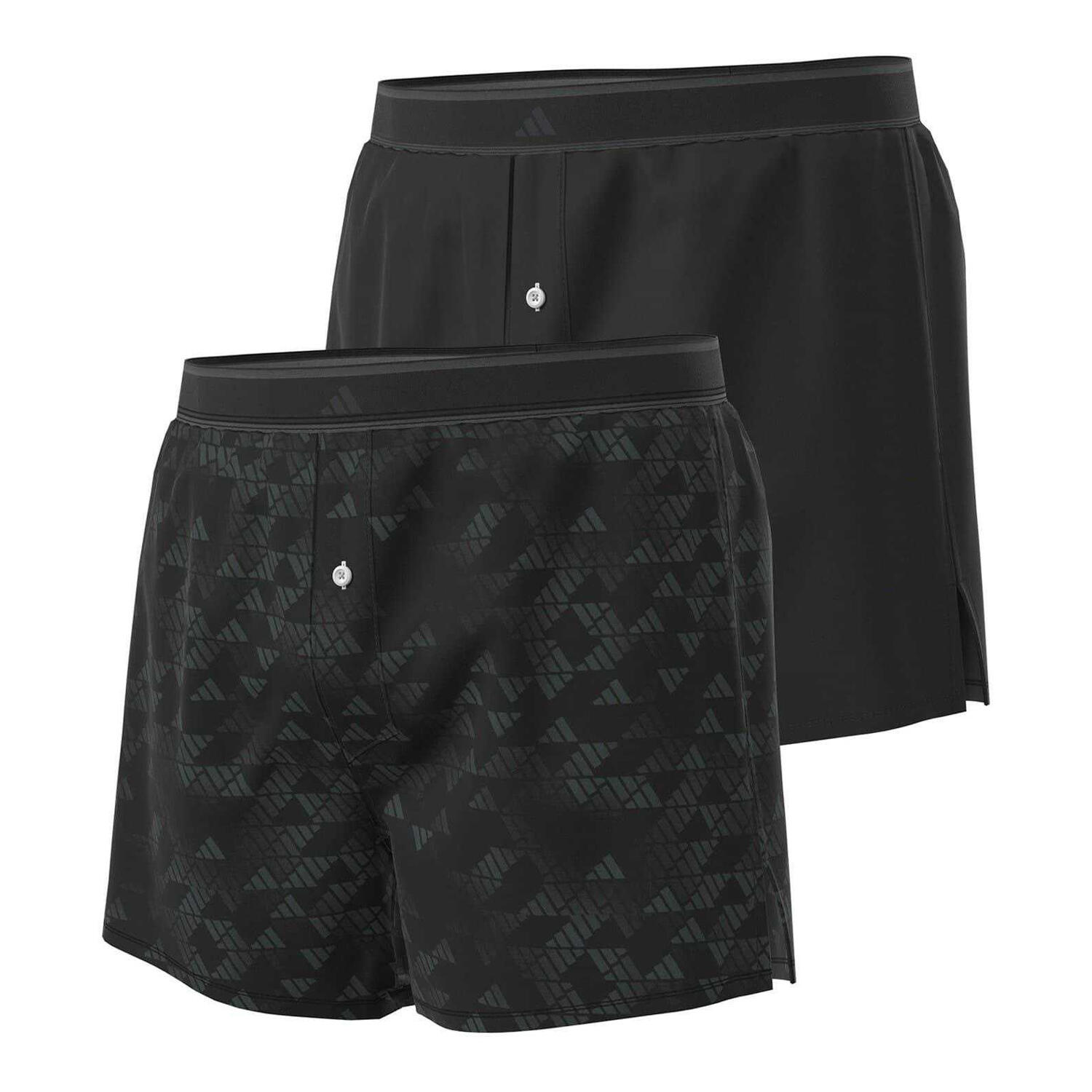 Adidas Mens Active Boxer Shorts (Pack of 2)