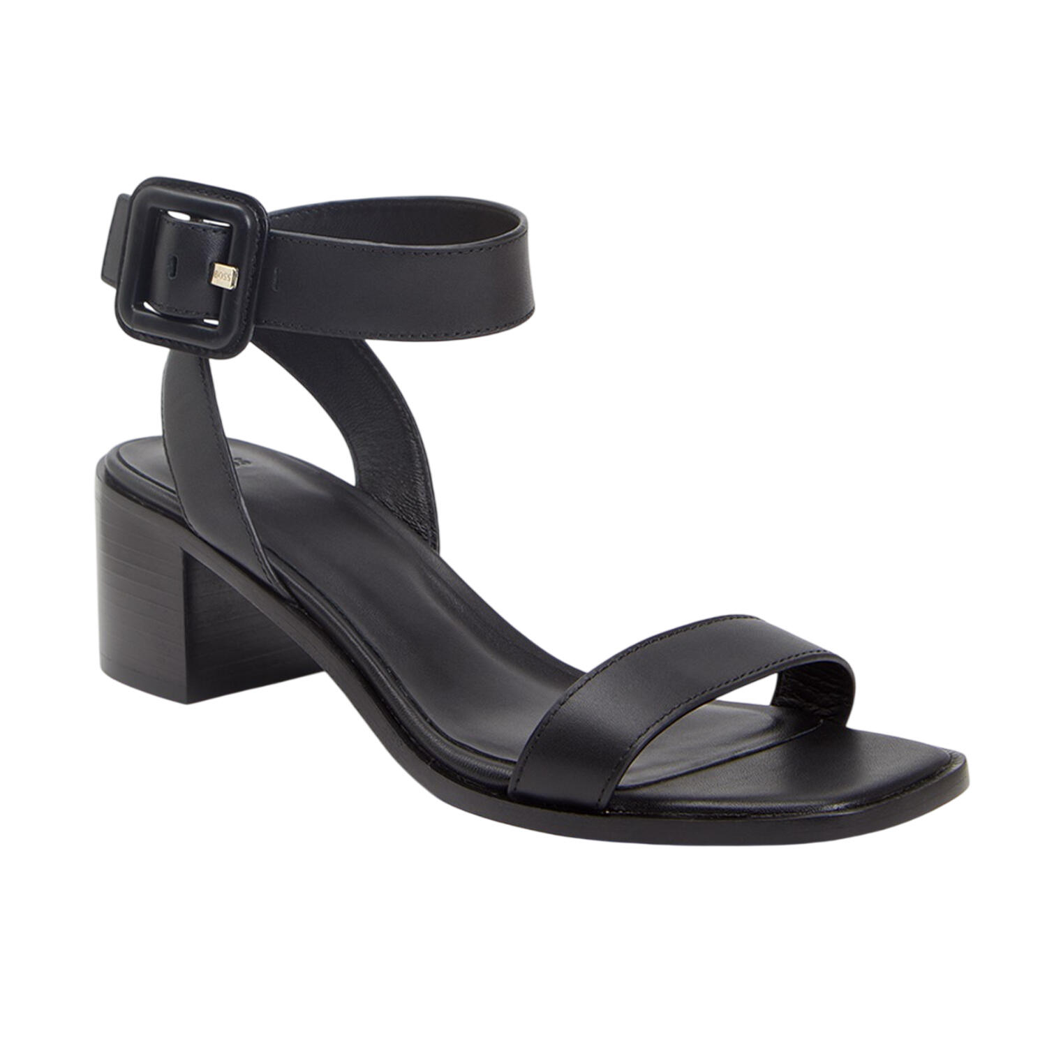 Boss Womens/Ladies Charlize Leather Block Heel Sandals