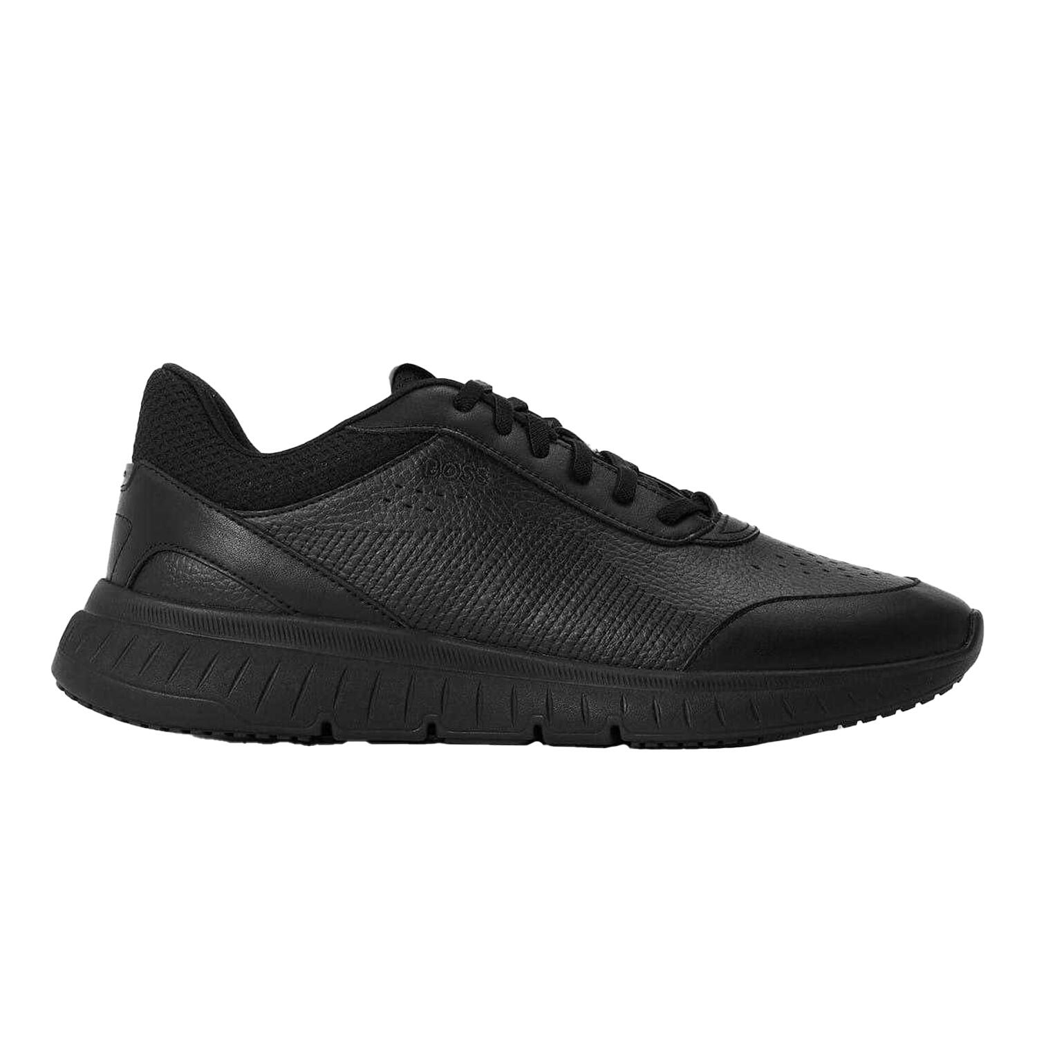 Boss Mens Titanis Leather Running Trainers