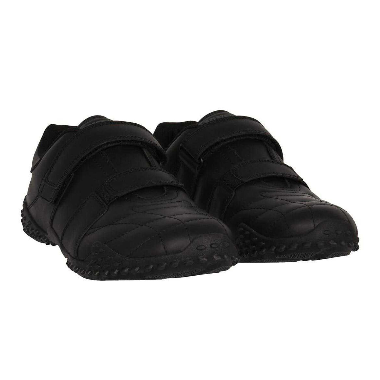 Lonsdale Childrens/Kids Fulham Leather Flat Trainers