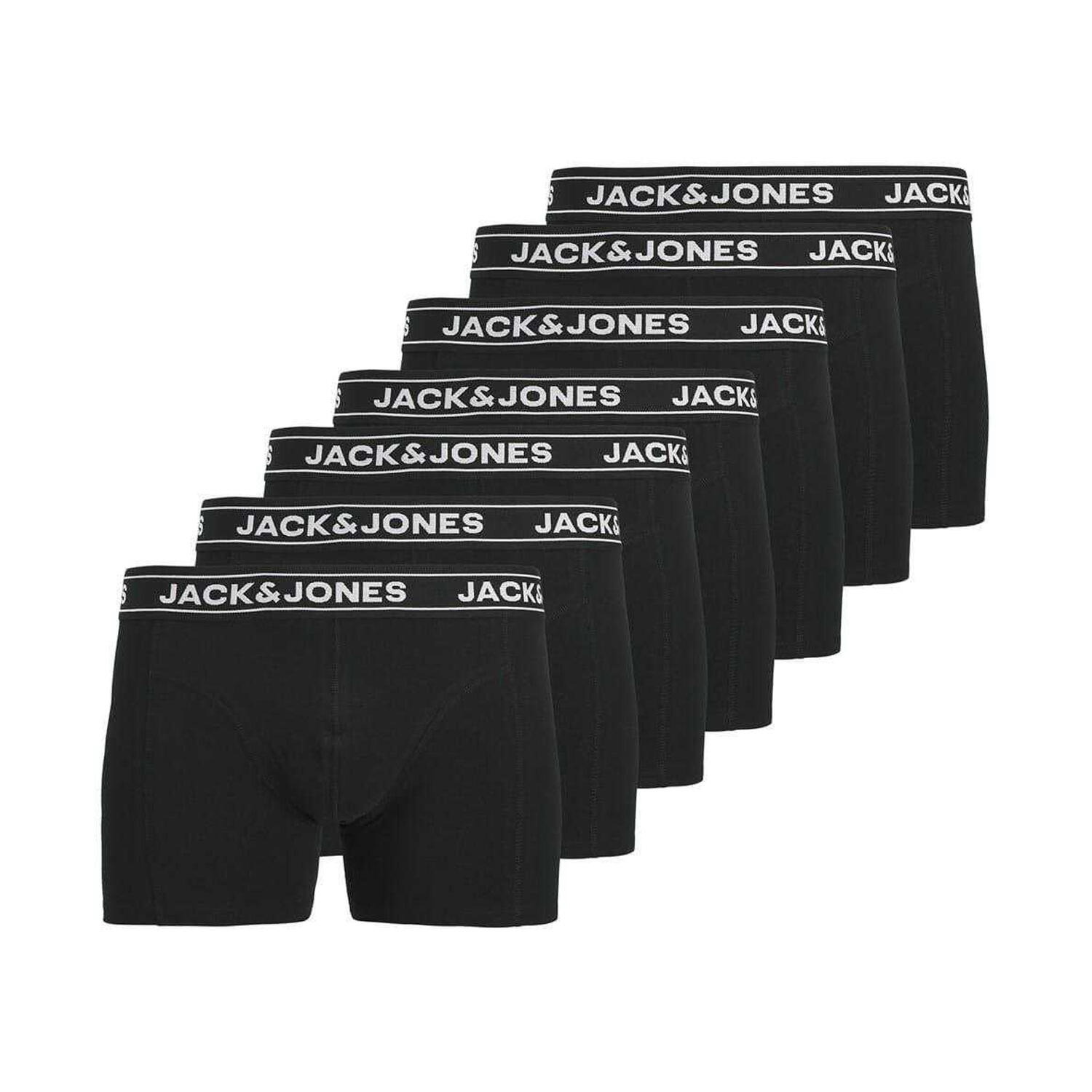 Jack And Jones Mens Elasticated Boxer Shorts (Pack of 7)