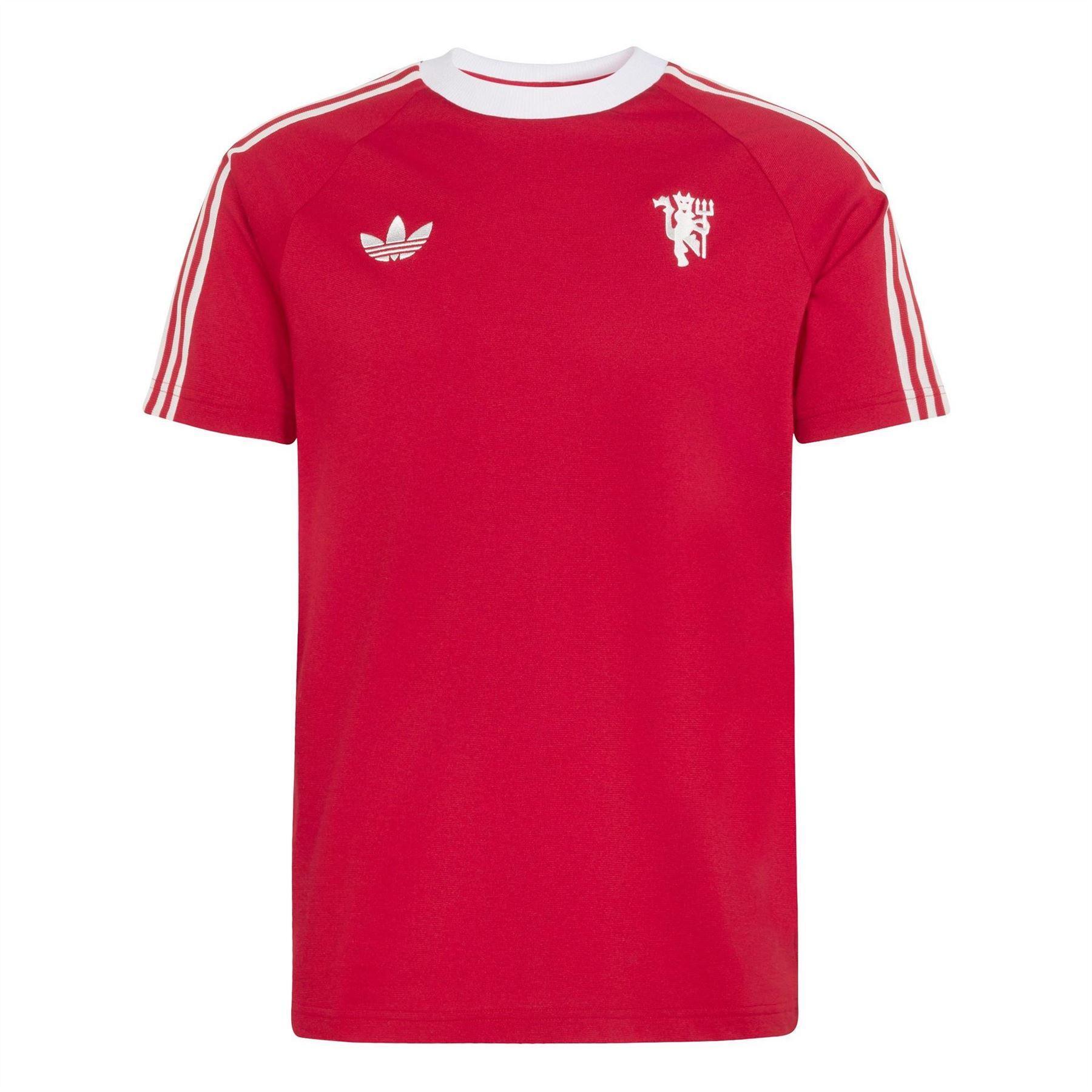 Adidas Mens Originals Manchester United FC Slim T-Shirt