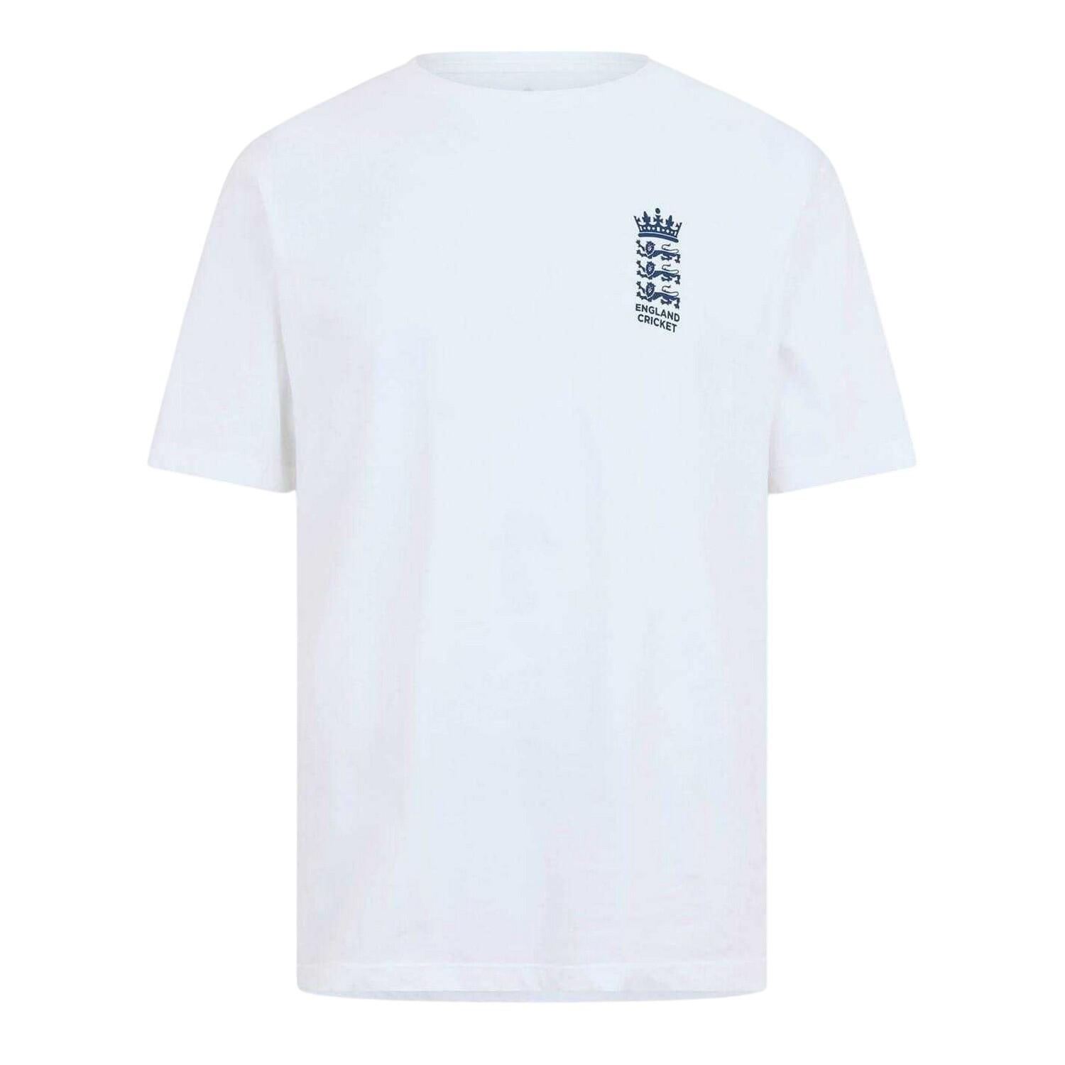 Castore Mens Essentials 26/27 England Cricket T-Shirt