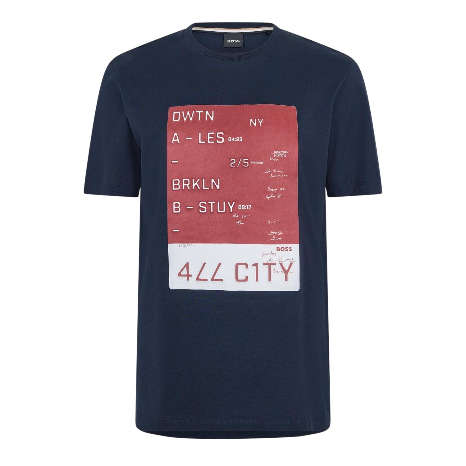 Boss Mens City Cotton T-Shirt