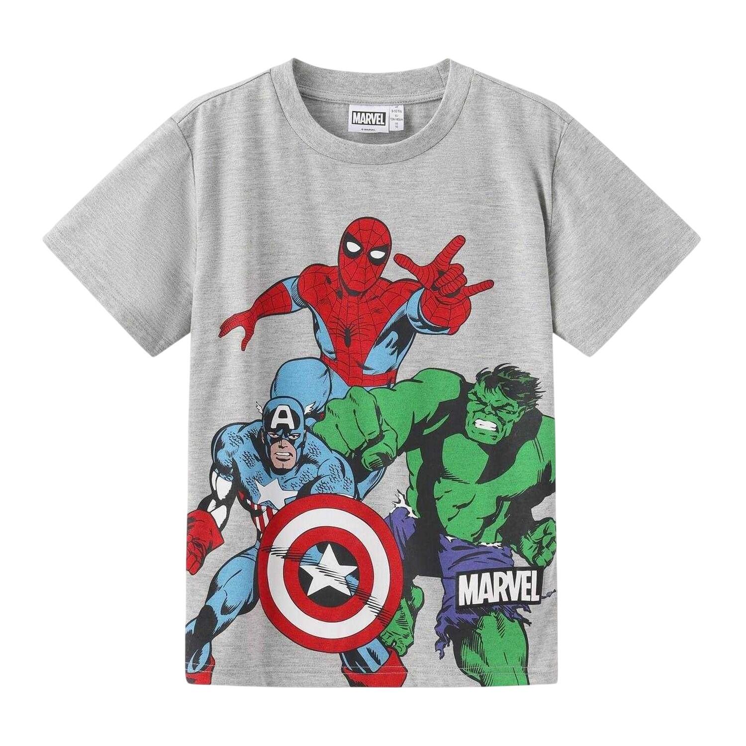 Marvel Childrens/Kids Graphic Print Cotton T-Shirt