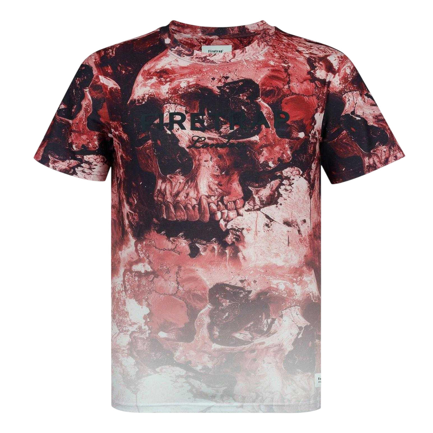 Firetrap Mens Sub All-Over Print T-Shirt