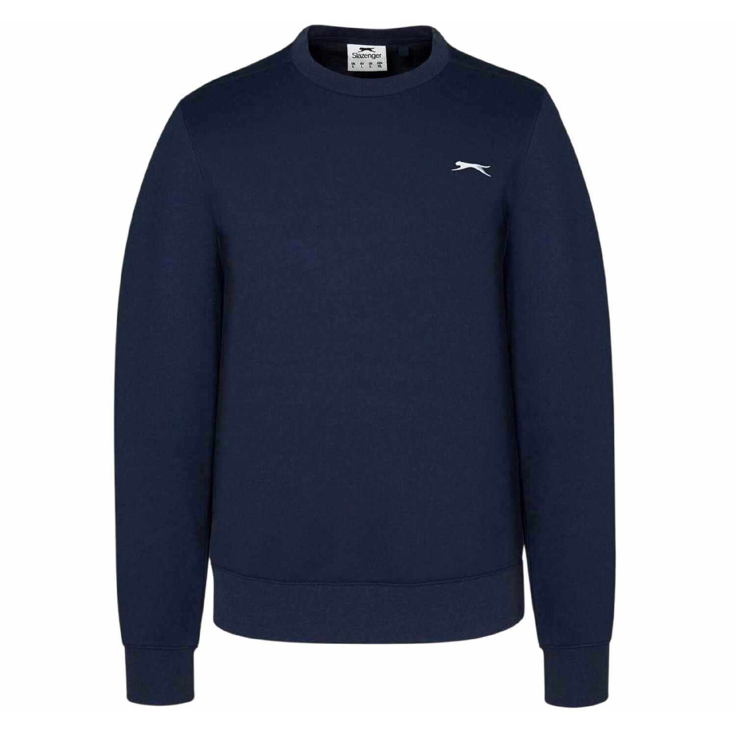 Slazenger Mens Fleece Crew Neck Sweatshirt