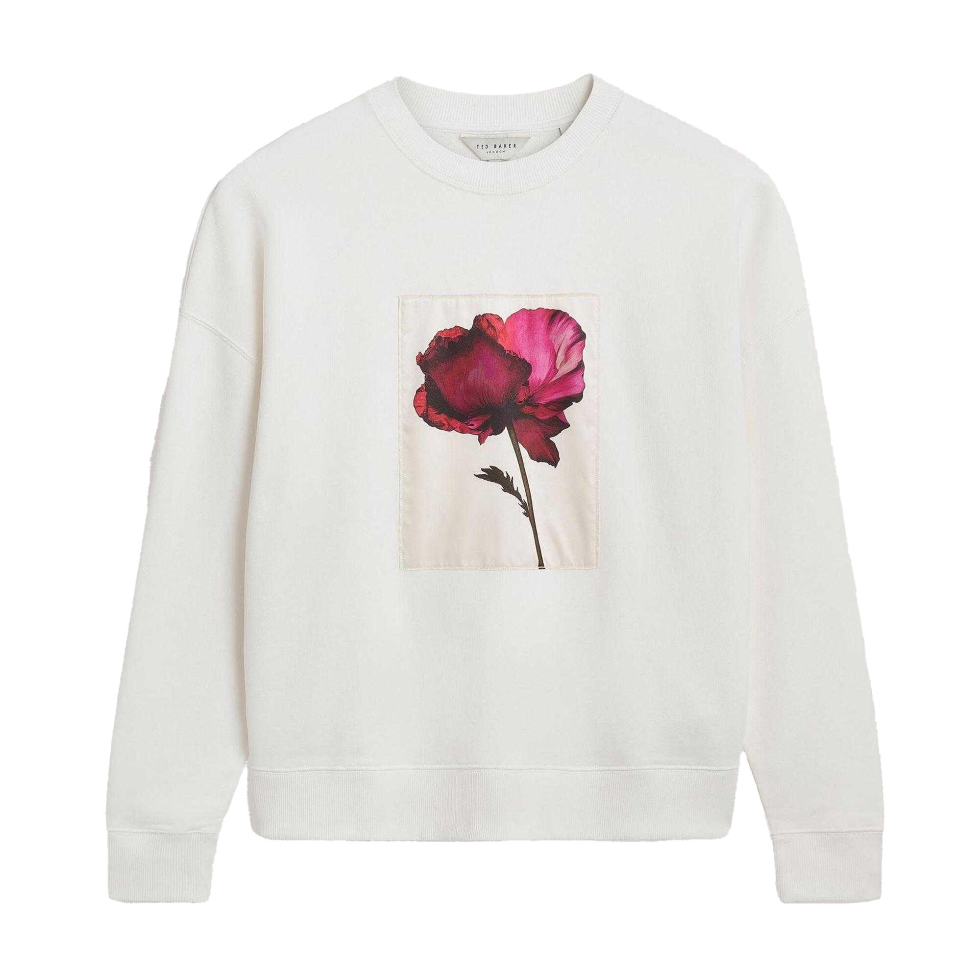 Ted Baker Womens/Ladies Floral Appliqué Patch Jumper