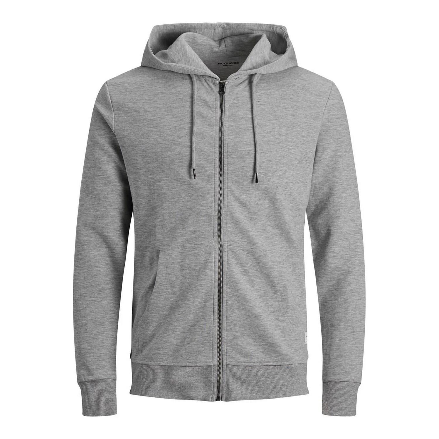 Jack And Jones Mens Big & Tall Full Zip Hoodie