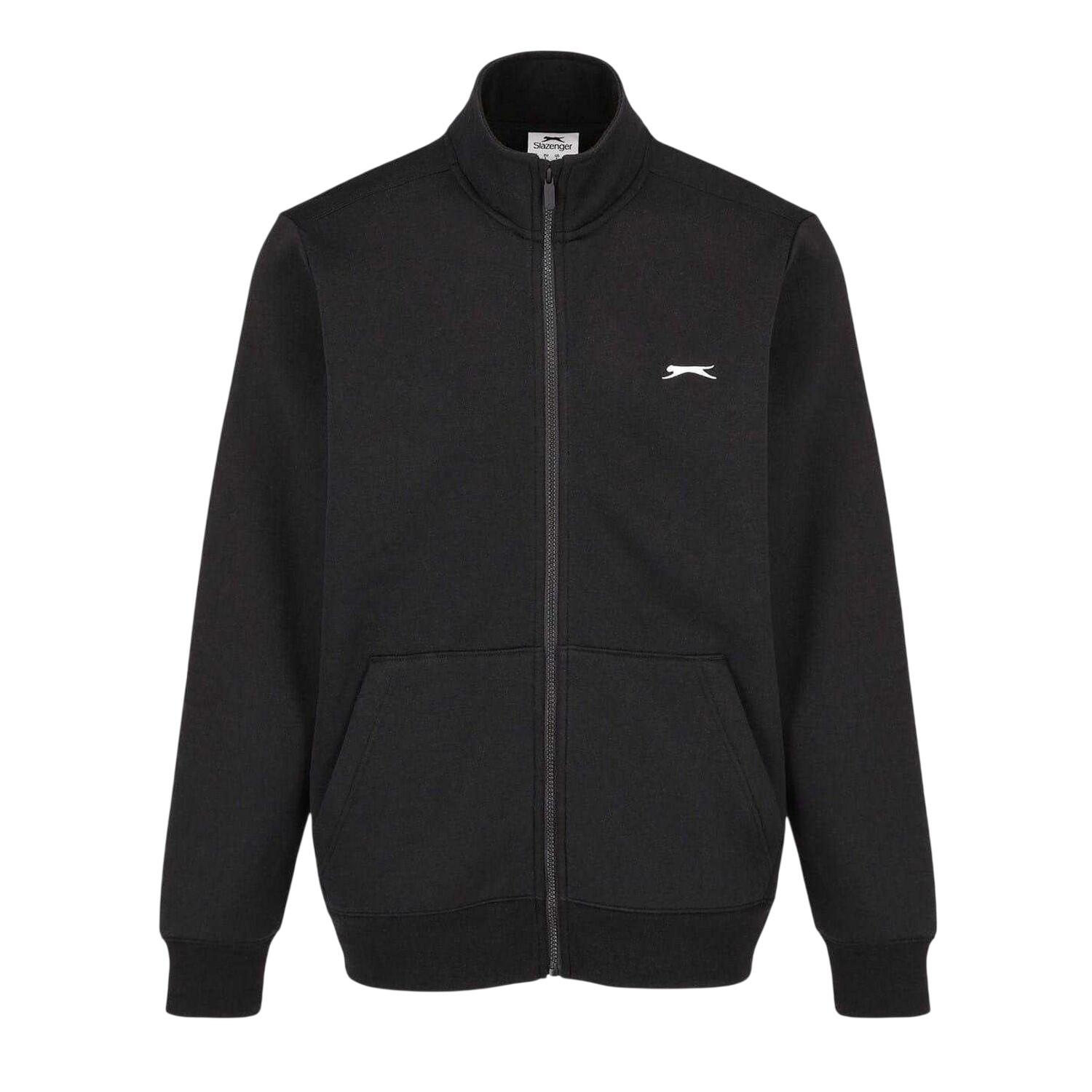 Slazenger Mens Logo Polycotton Full Zip Jacket