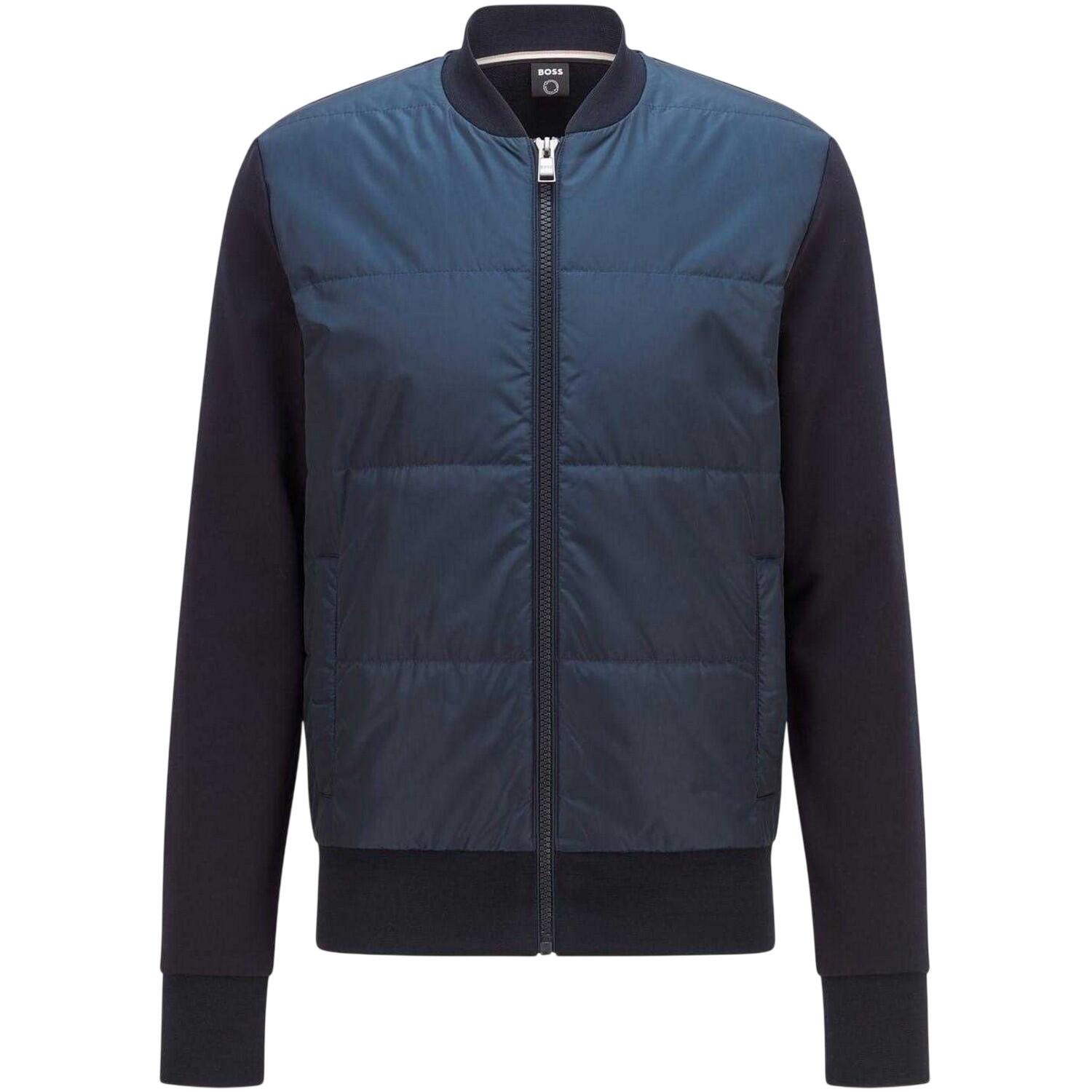 Boss Mens Skiles Padded Hybrid Jacket