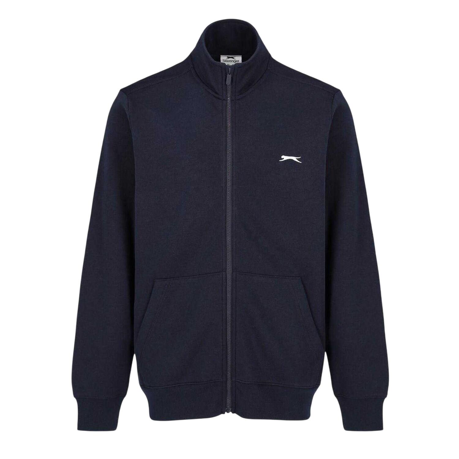 Slazenger Mens Logo Polycotton Full Zip Jacket