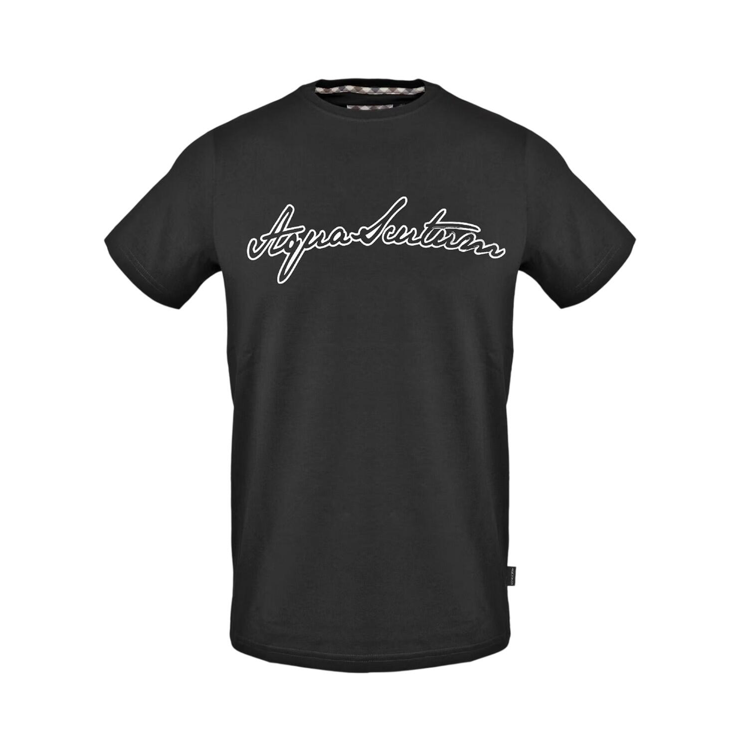 Aquascutum Unisex Adult Logo Crew Neck T-Shirt