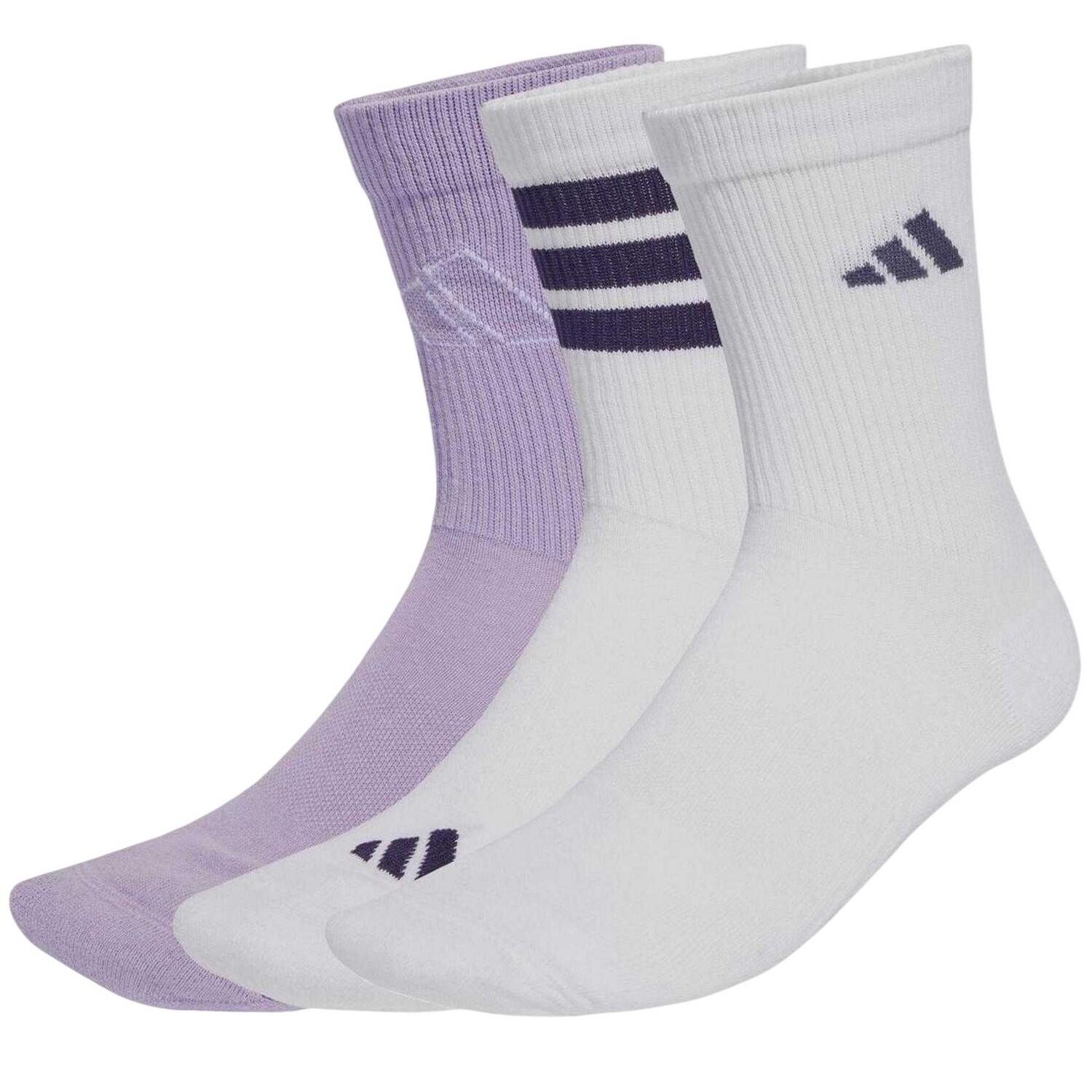Adidas Unisex Adult Logo Sports Socks (Pack of 3)