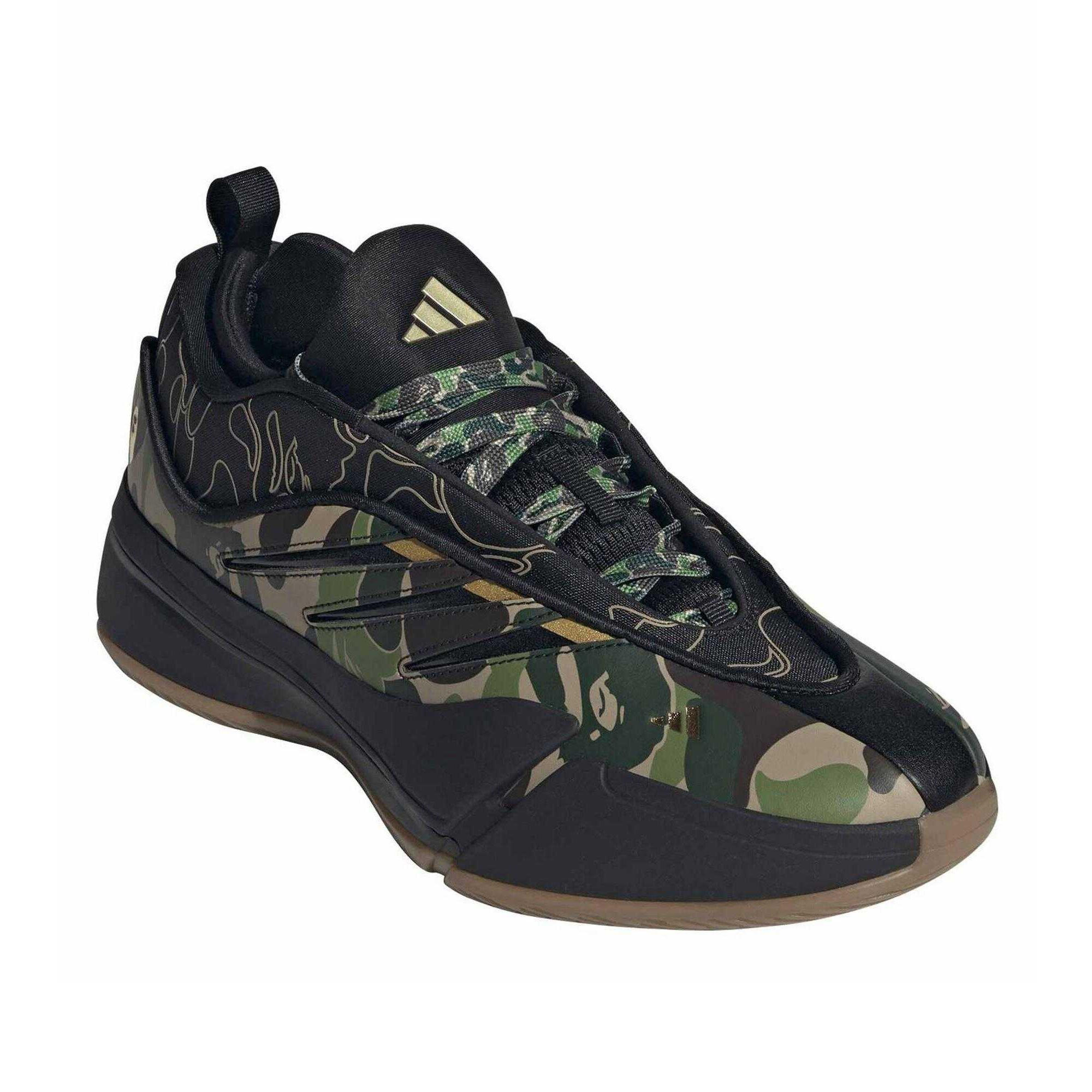 Adidas Mens Dame Camouflage Trainers