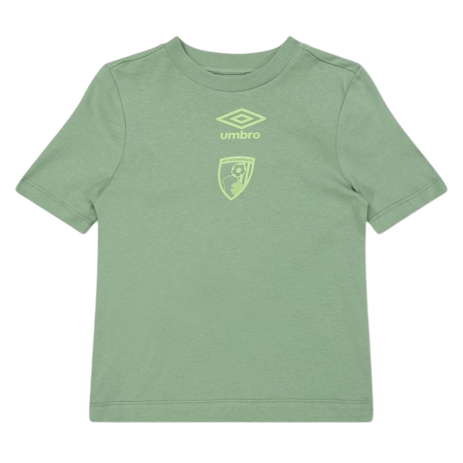 Umbro Childrens/Kids Castore AFC Bournemouth Logo T-Shirt