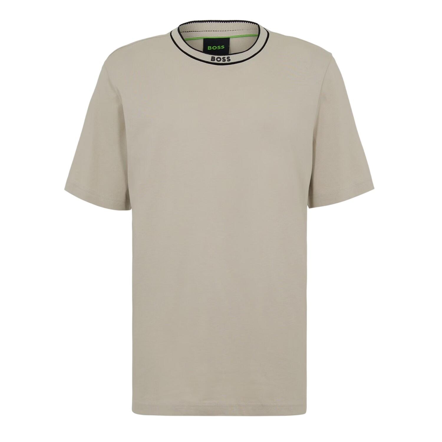 Boss Mens Crew Neck Regular T-Shirt