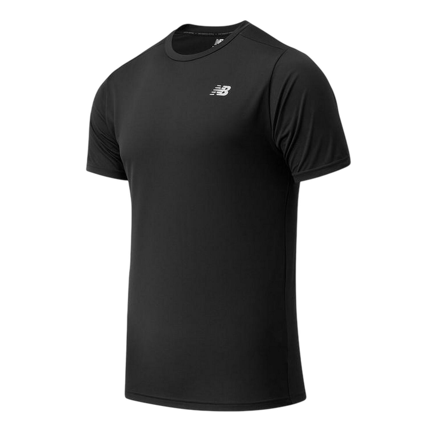 New Balance Mens Chest Logo Running T-Shirt