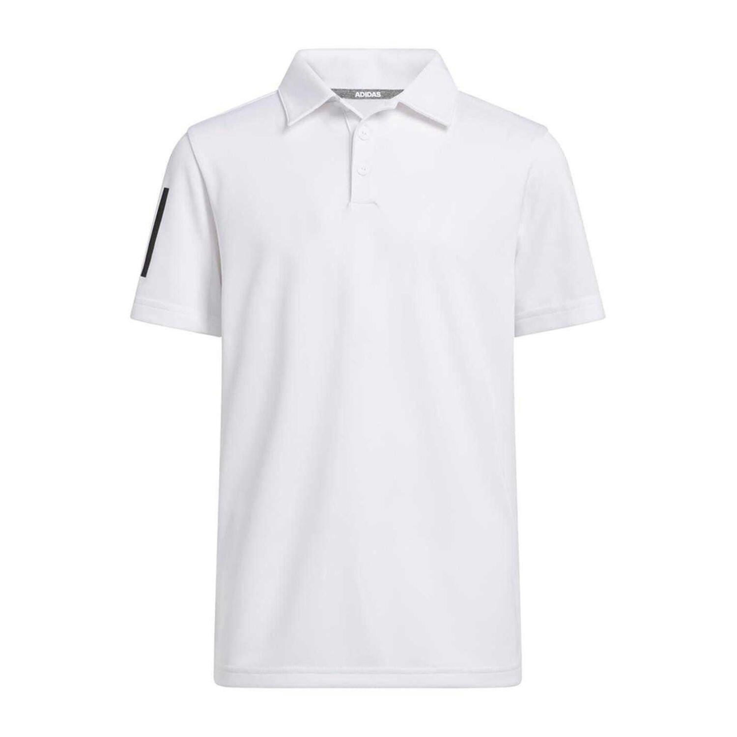 Adidas Boys 3 Stripes Polo Shirt