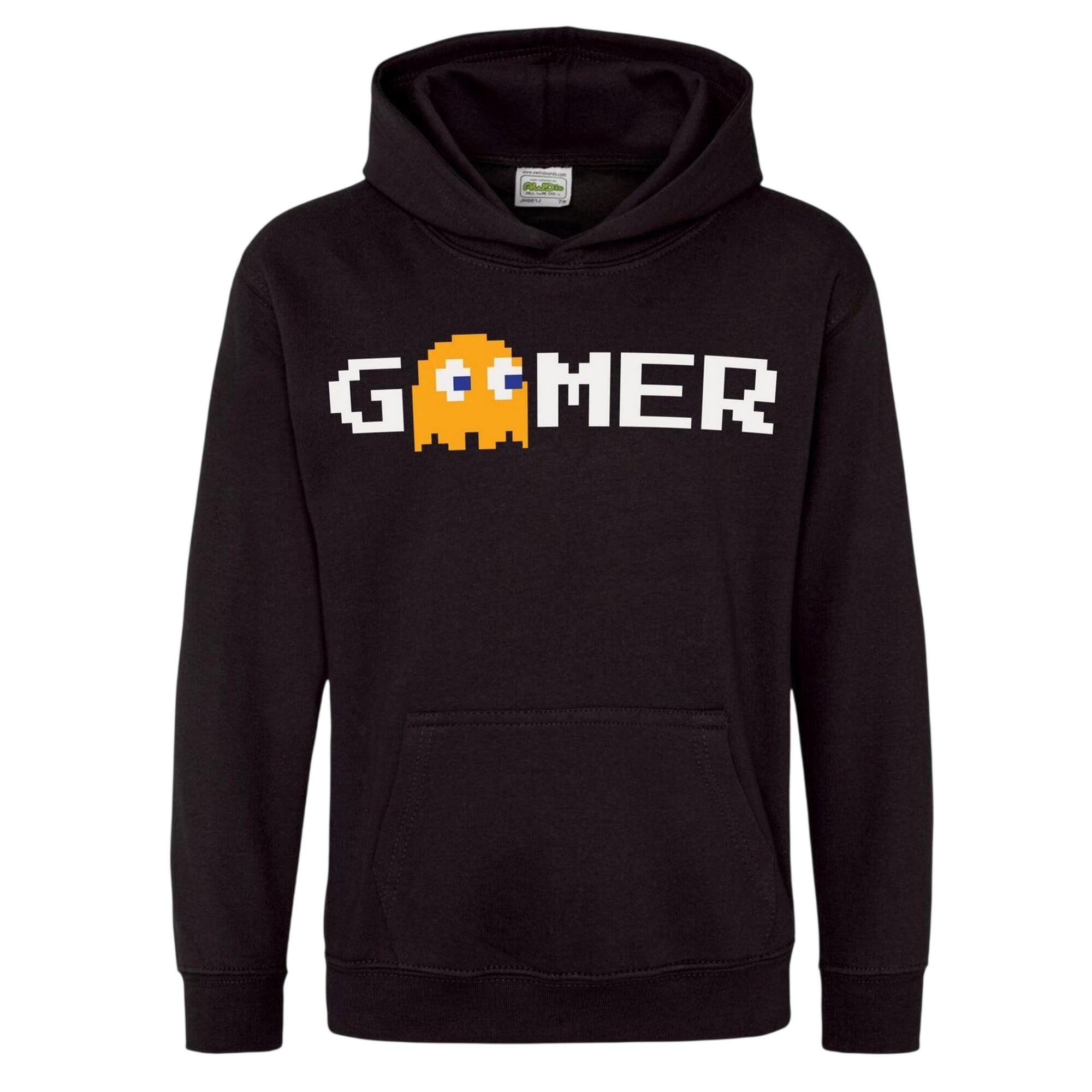 Awdis Childrens/Kids Gamer Pac-Man Hoodie