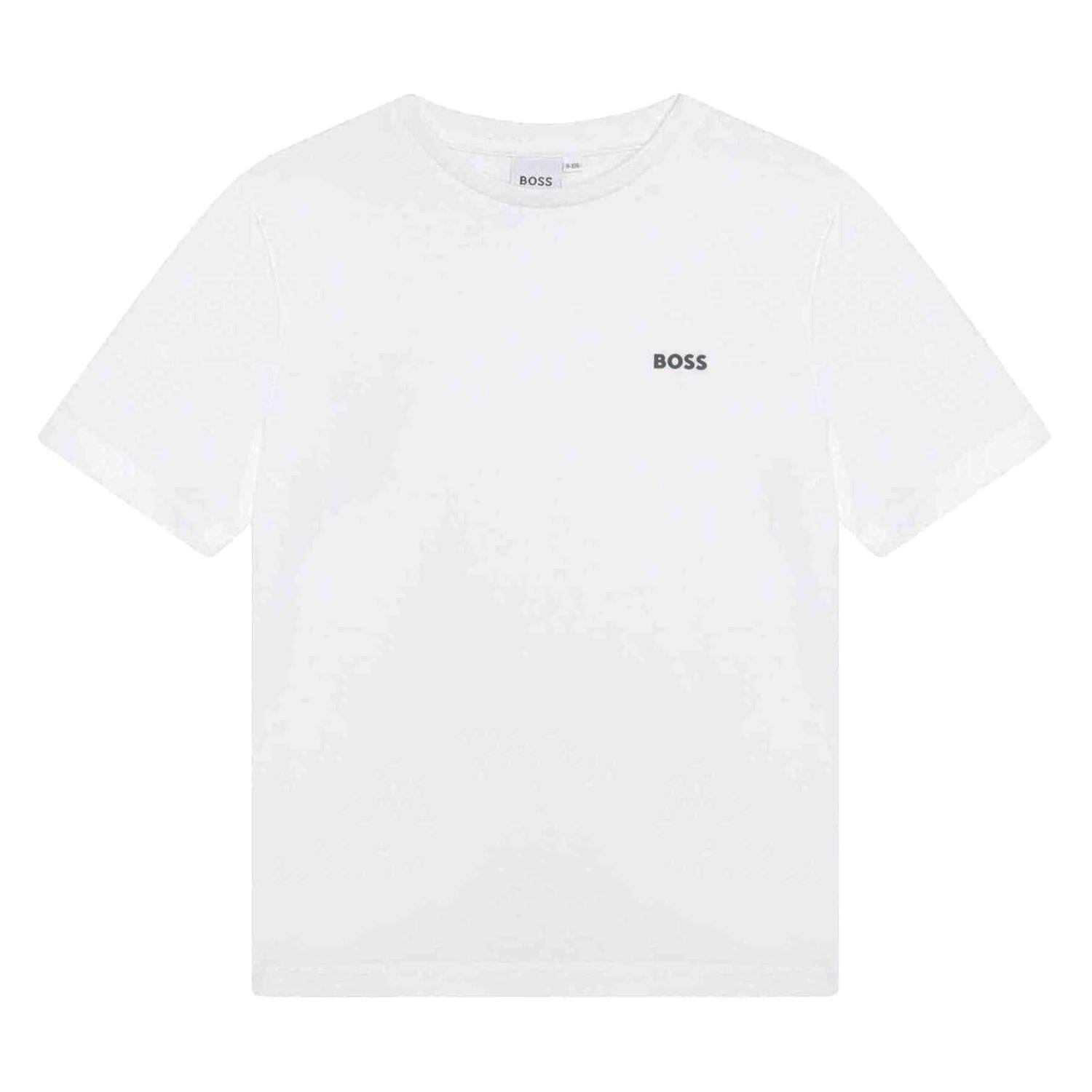 Boss Boys Small Logo T-Shirt