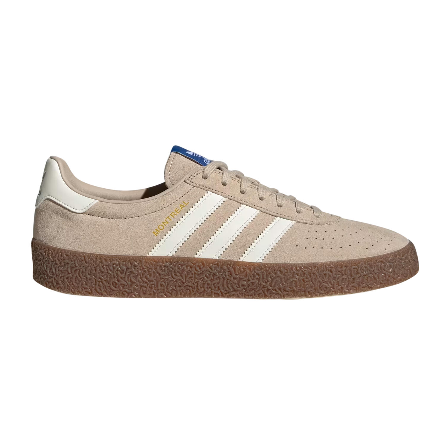 Adidas Mens Originals Montreal 3 Stripes Suede Trainers