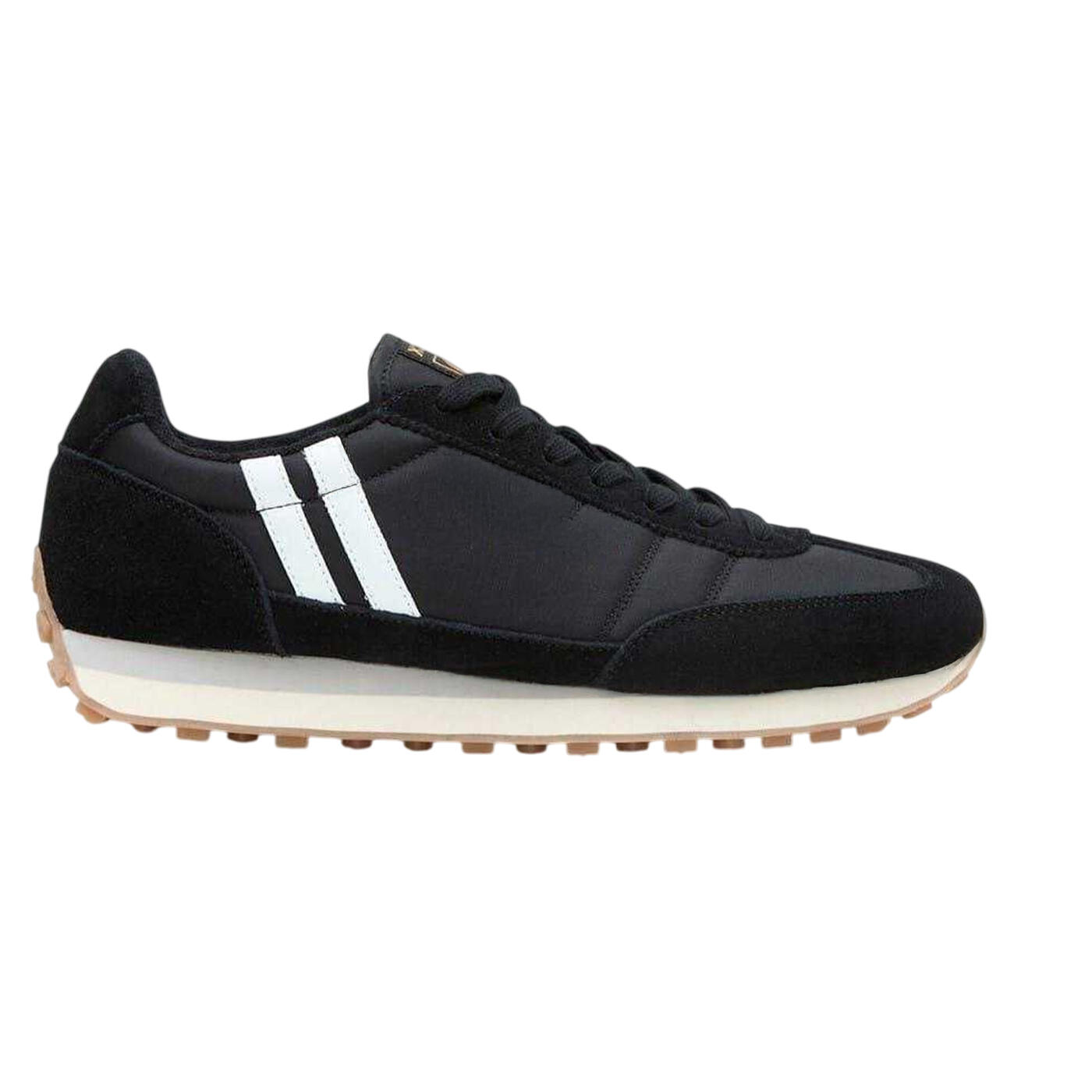 Patrick Mens Monza Double Stripe Suede Trainers