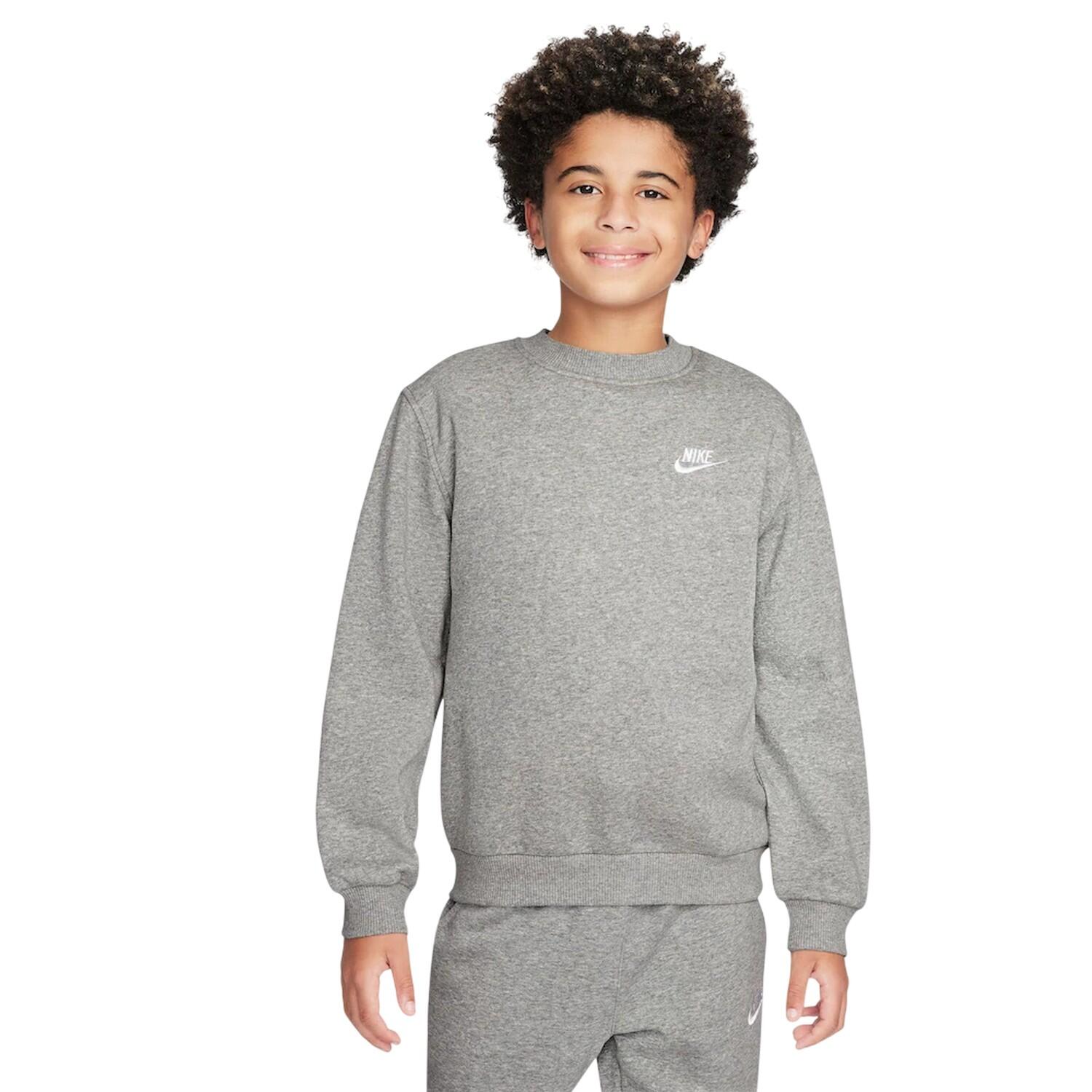 Nike Childrens/Kids Club Embroidered Logo Sport Sweatshirt