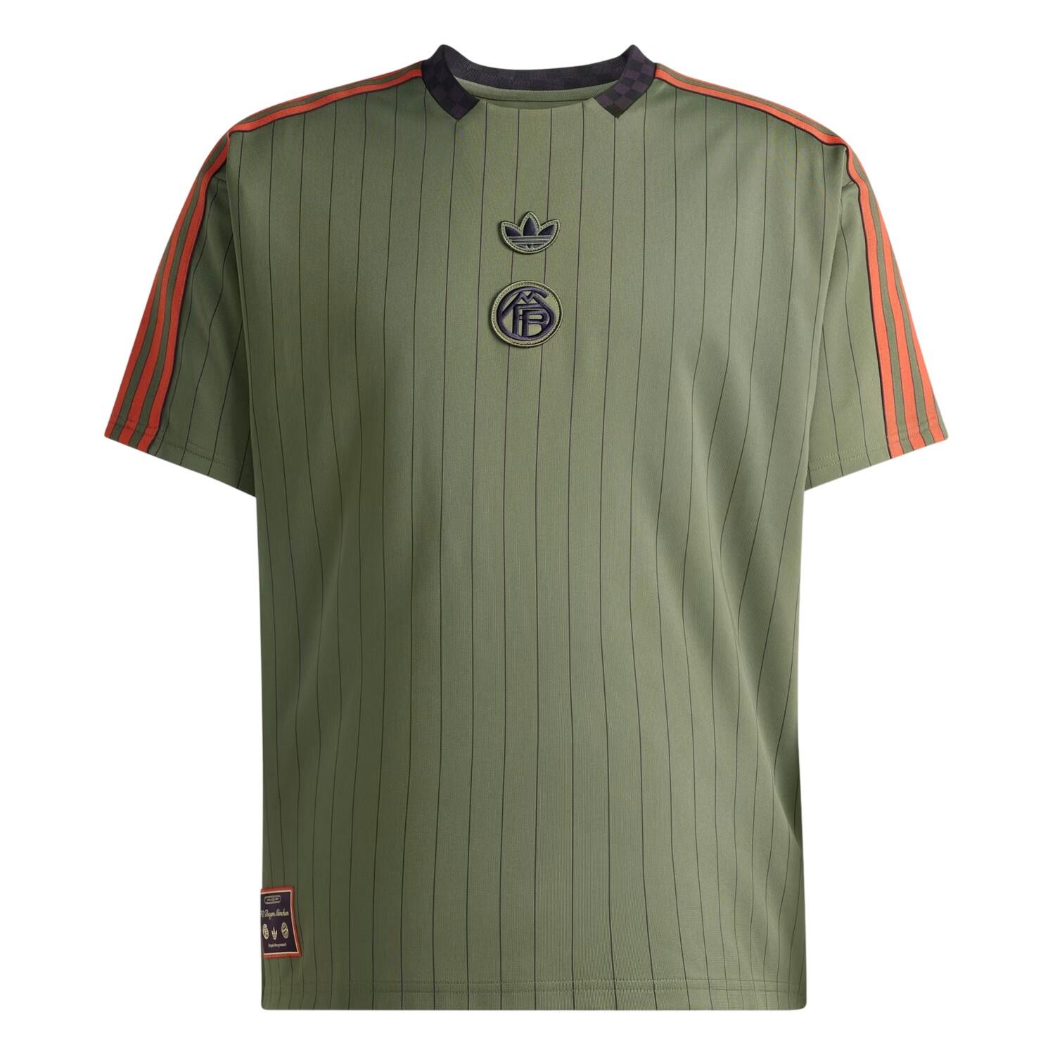 Adidas Mens Icon FC Bayern Munich Polyester Loose Fit T-Shirt