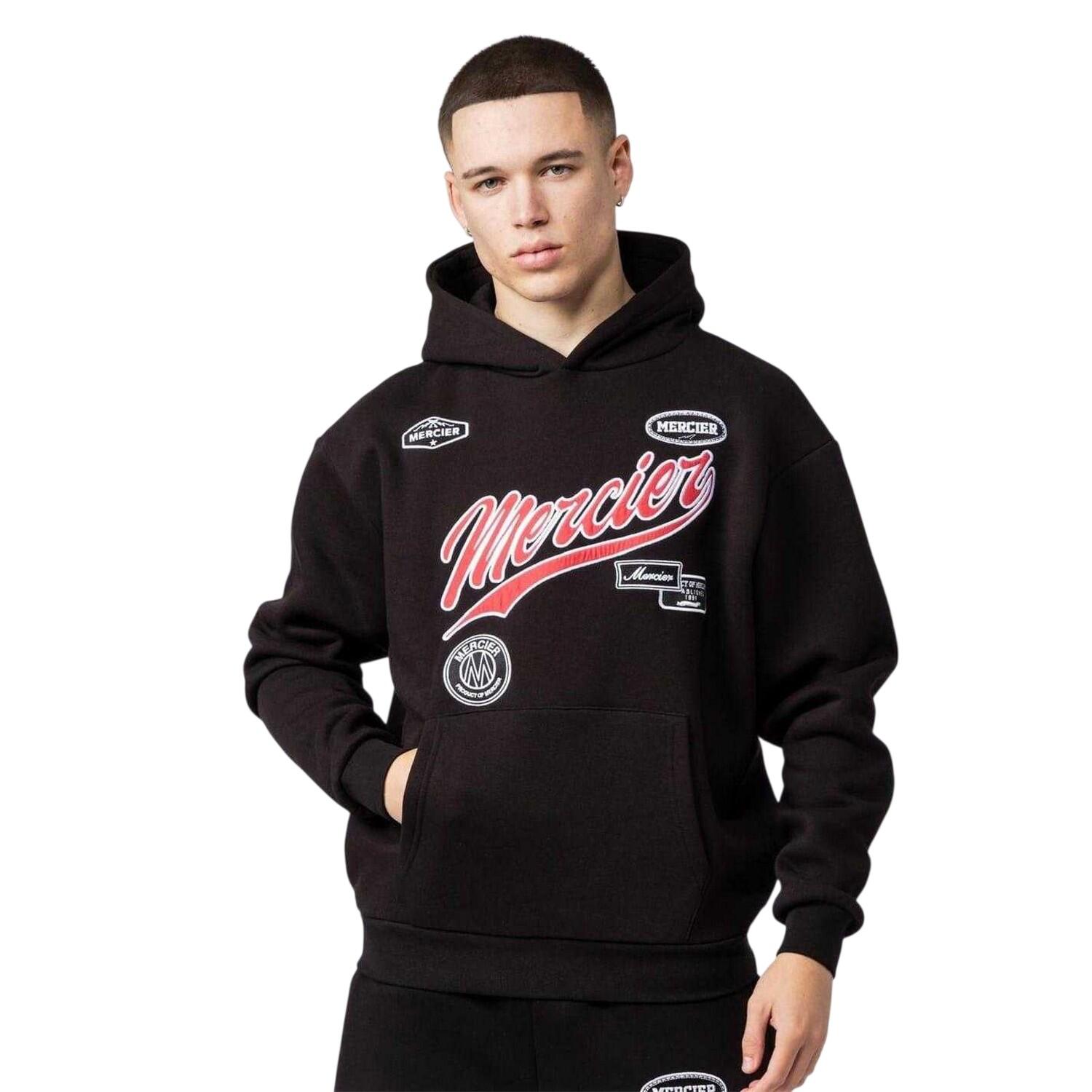 Mercier Mens Embroidered Hoodie