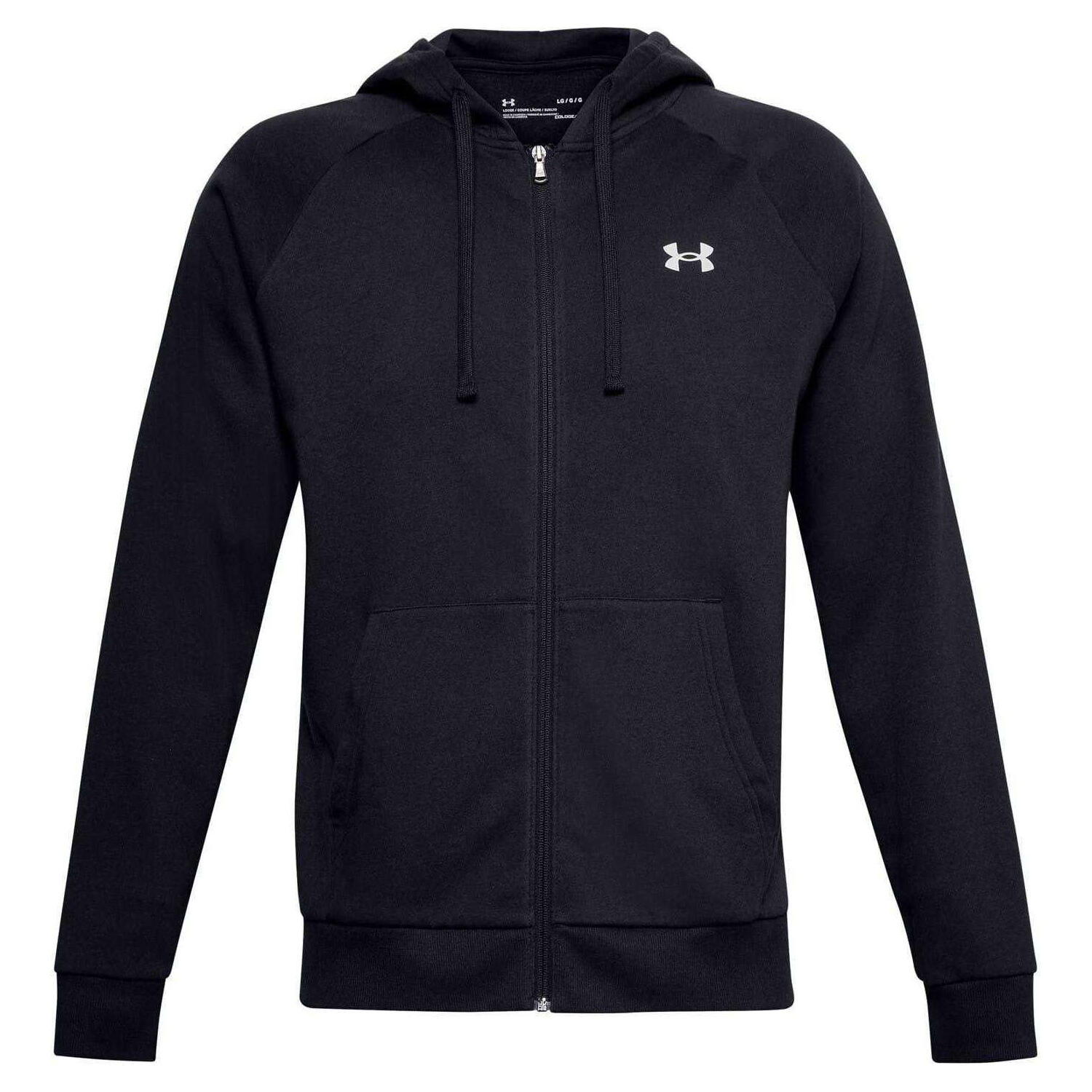Under Armour Mens Rival Fleece Full Zip Hoodie