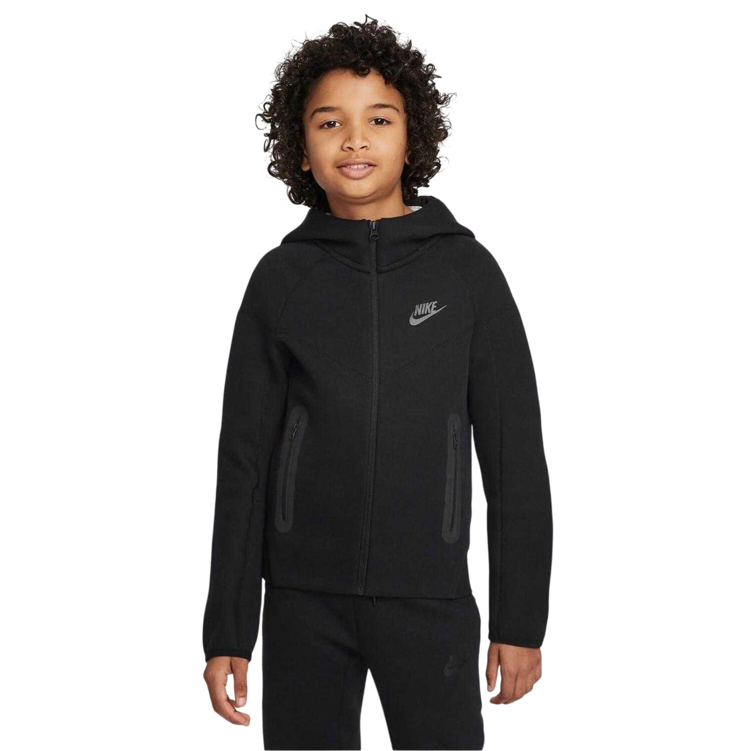 Nike Childrens/Kids Tech Fleece Full Zip Hoodie