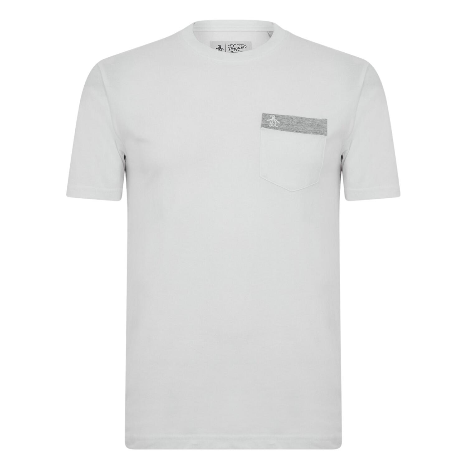 Original Penguin Mens Logo Chest Pocket T-Shirt