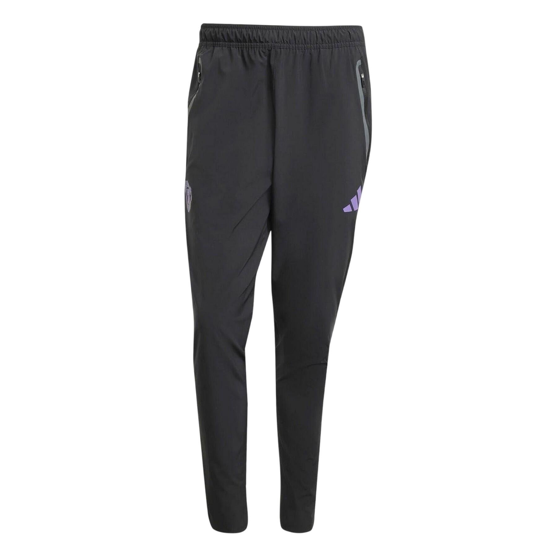 Adidas Mens 2025/2026 Manchester United FC Tracksuit Bottoms