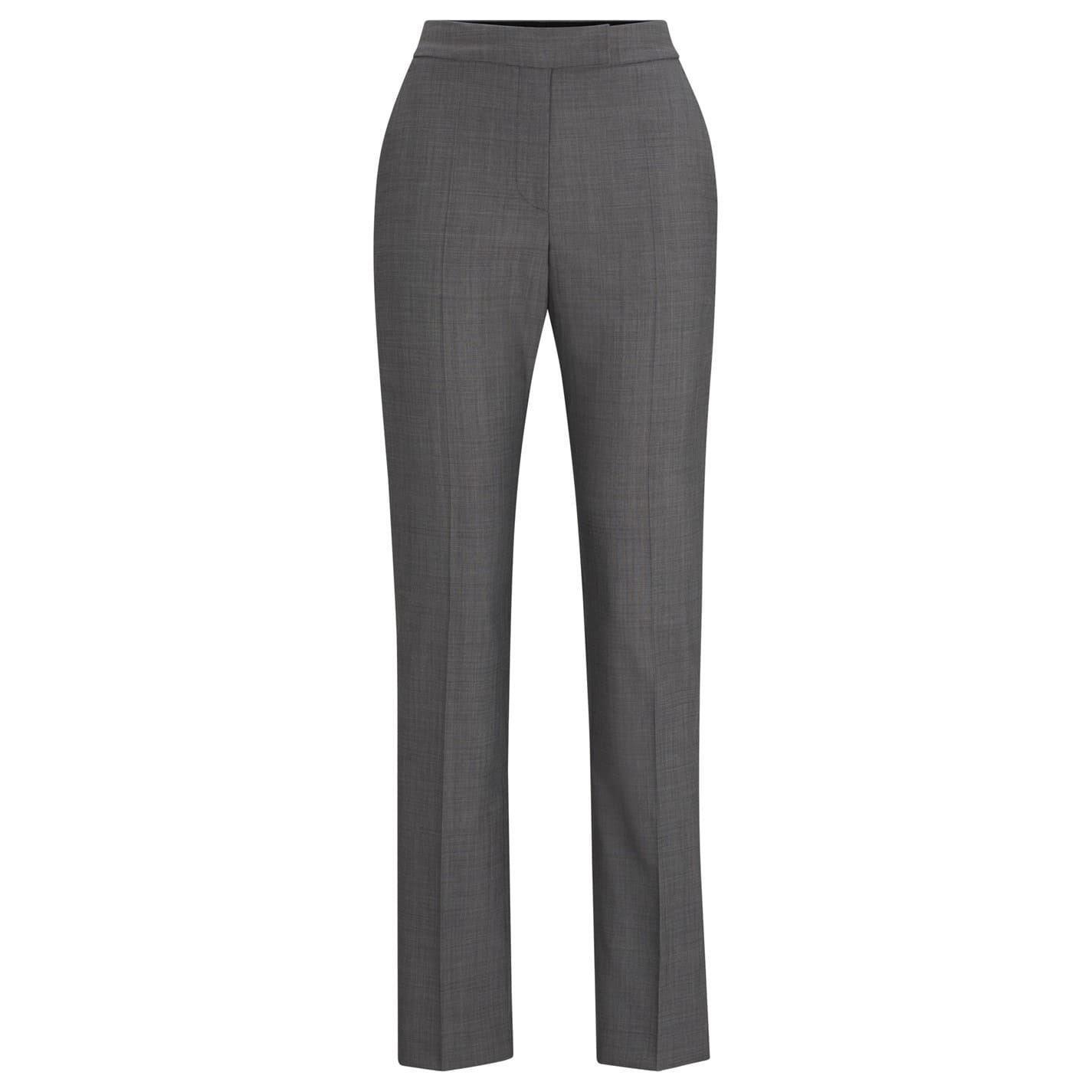 Boss Womens/Ladies Straight Leg Slim Trousers
