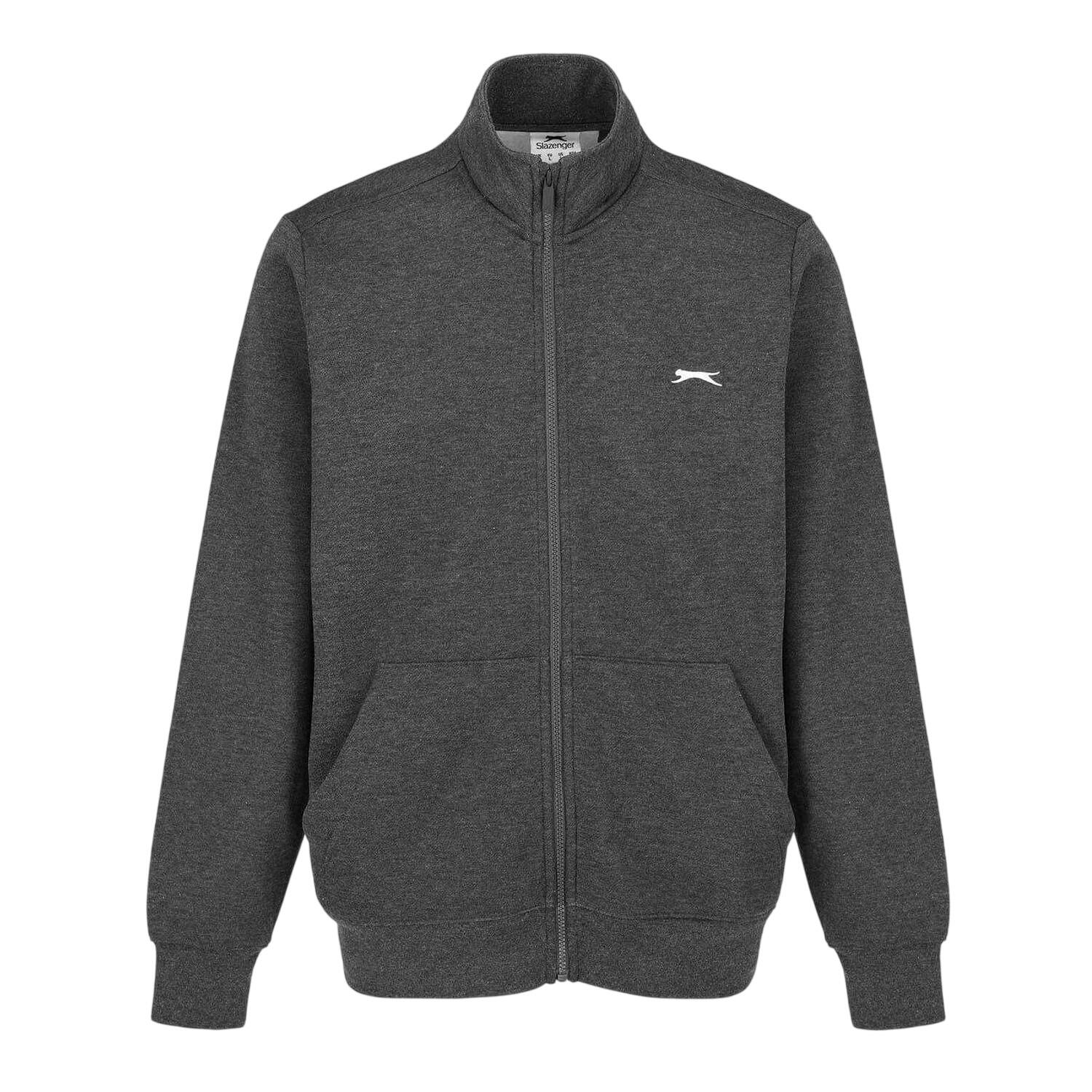 Slazenger Mens Logo Polycotton Full Zip Jacket