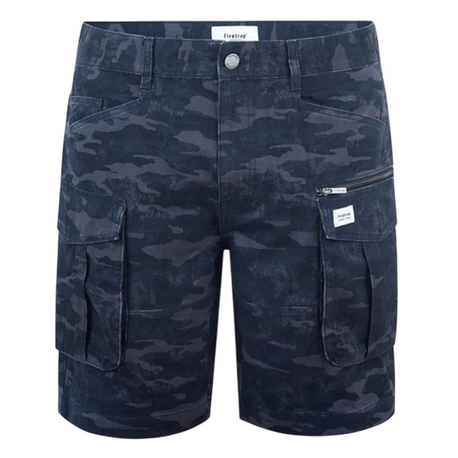 Firetrap Mens Logo Regular Shorts