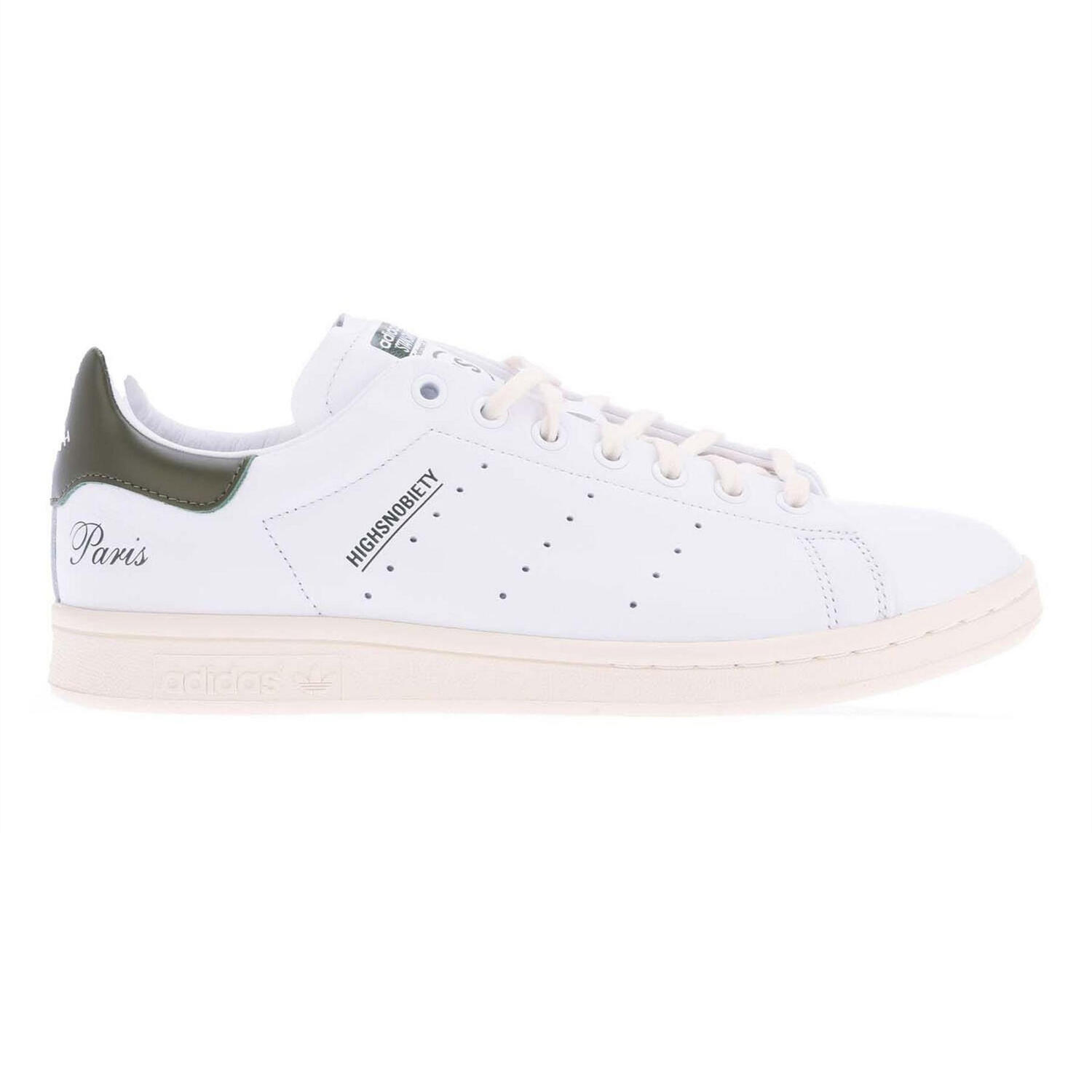 Adidas Mens Smith Highsnobiety Leather Casual Trainers