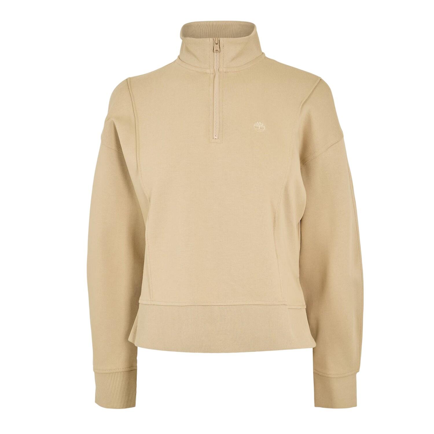 Timberland Womens/Ladies Fleece Quarter Zip Sweatshirt