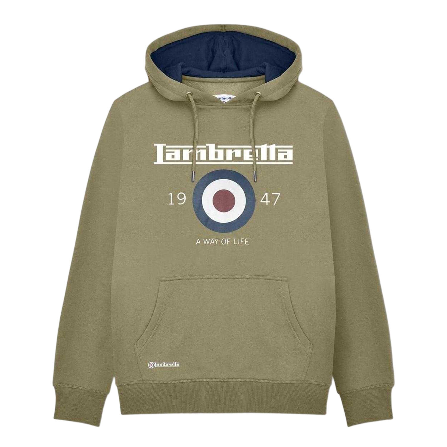 Lambretta Unisex Adult Target Hoodie