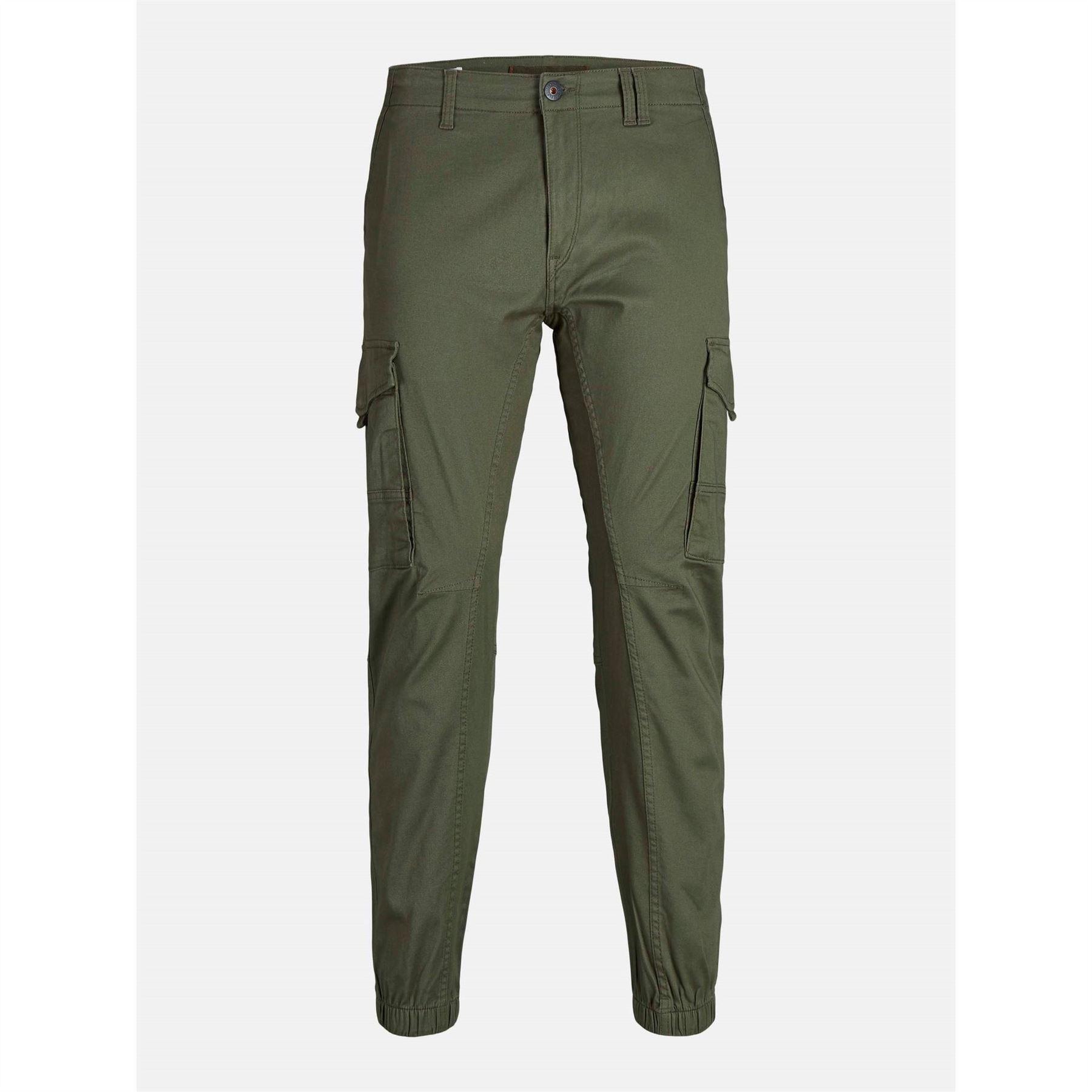 Jack And Jones Mens Flake Slim Cargo Trousers