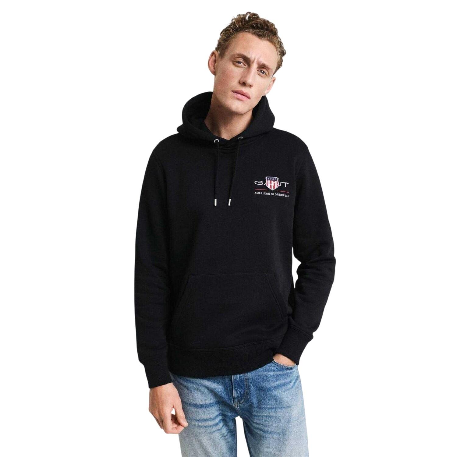 Gant Mens Shield Logo Hoodie