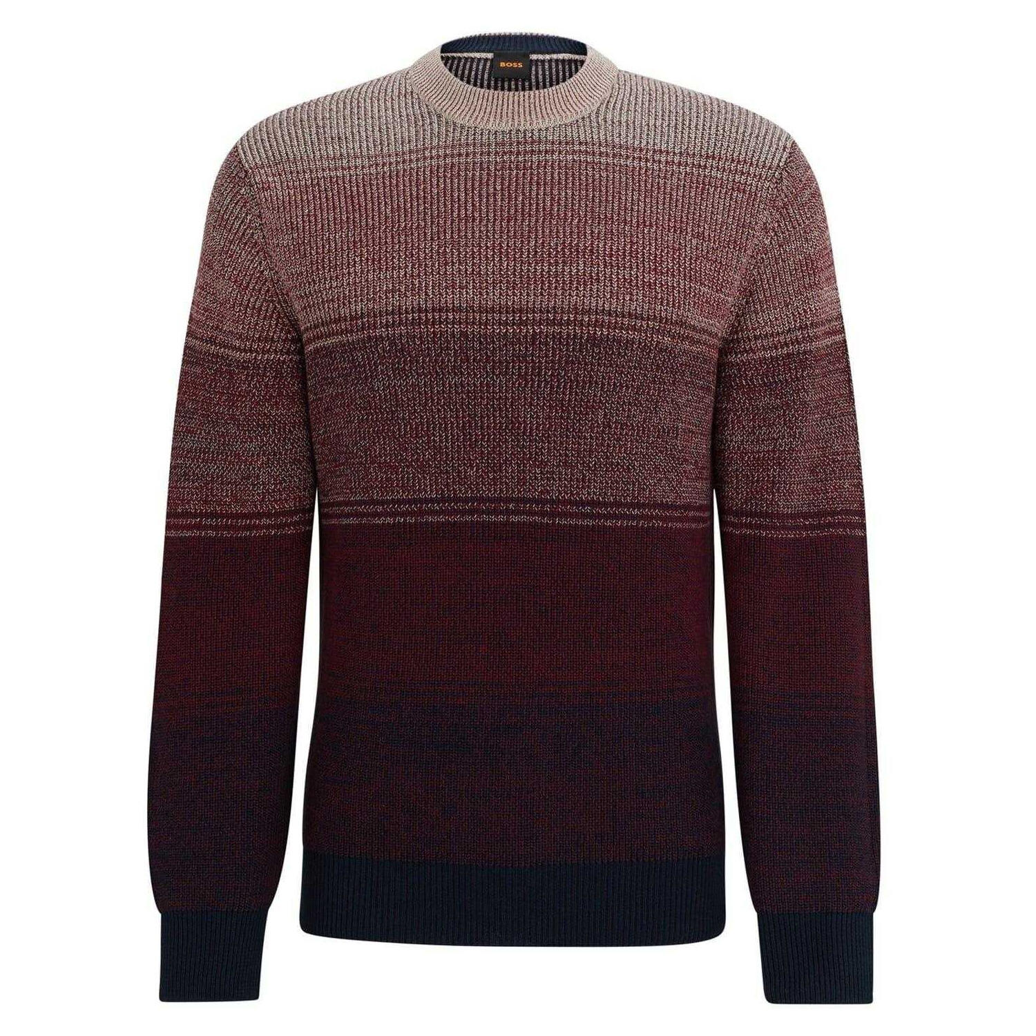 Boss Mens Kaller Knitted Sweatshirt