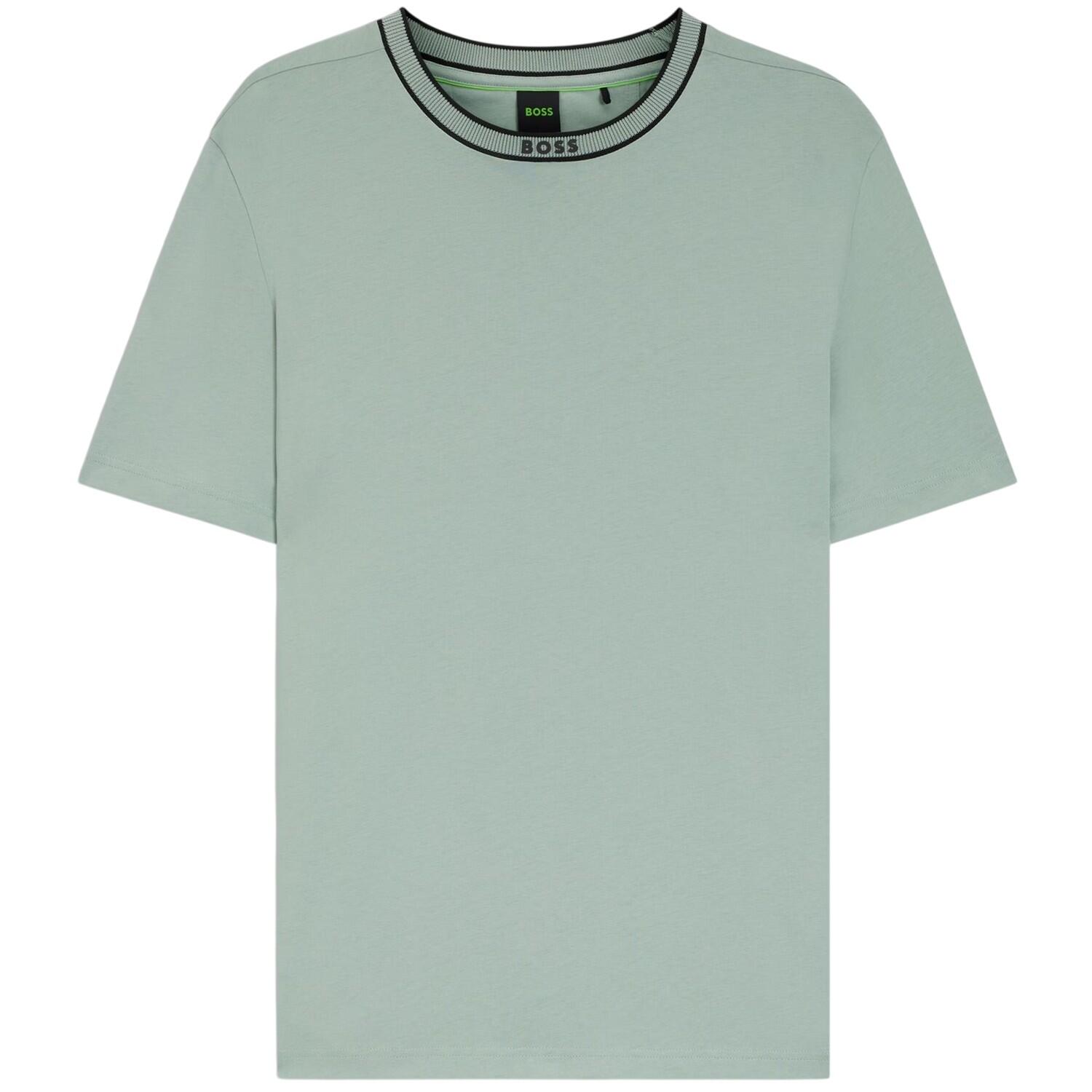 Boss Mens Crew Neck Regular T-Shirt