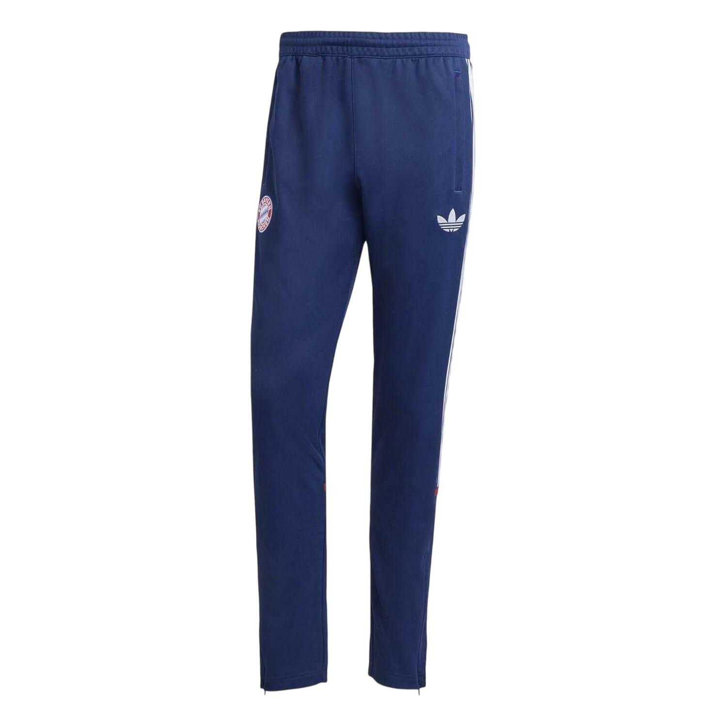 Adidas Mens FC Bayern Munich Slim Tracksuit Bottoms