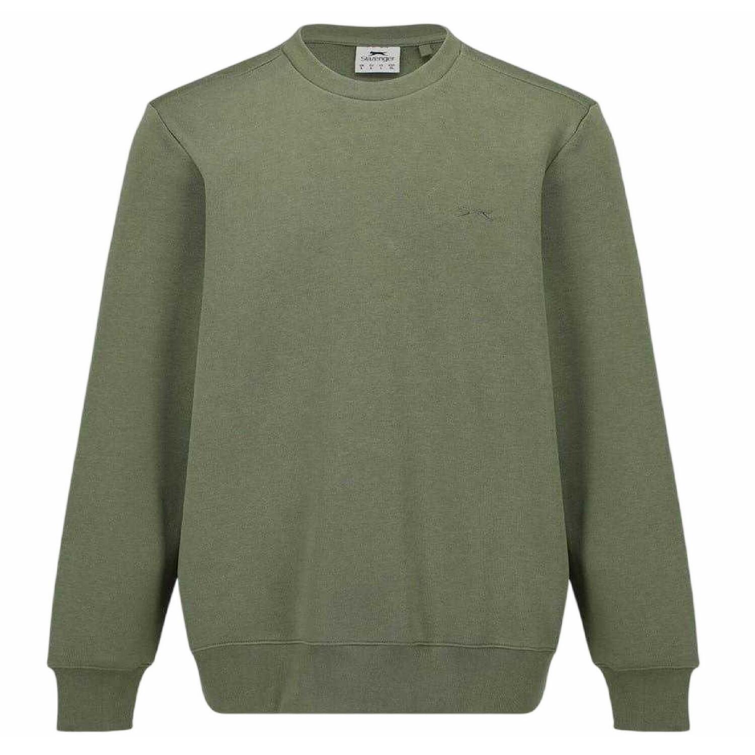 Slazenger Mens Fleece Crew Neck Sweatshirt